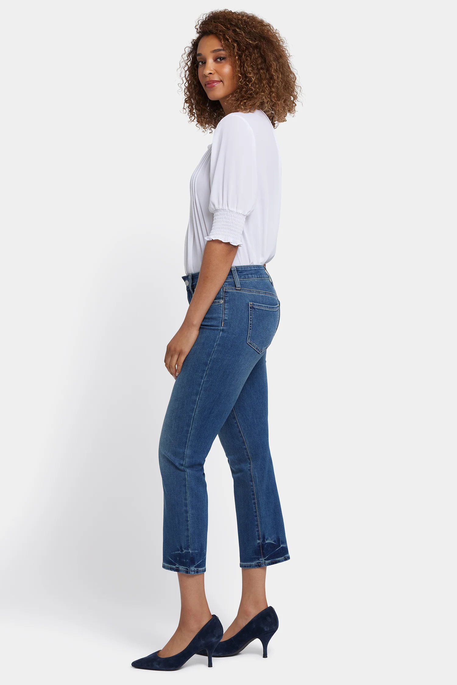 Marilyn Straight Ankle Jeans - Dali River - Image 5
