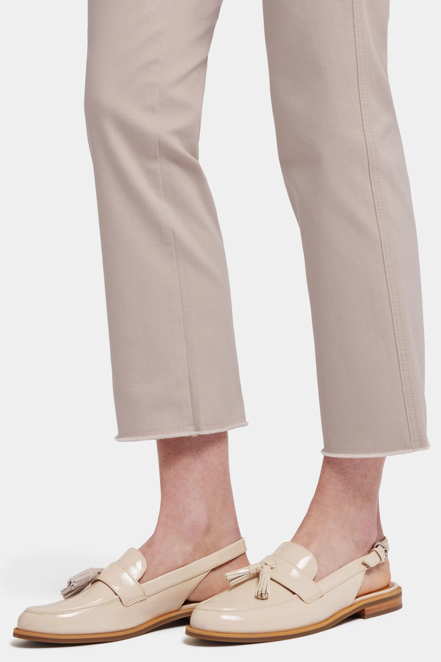 Marilyn Straight Ankle Jeans - Feather - Image 7