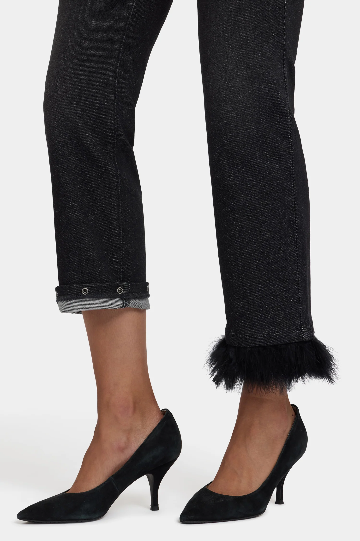 Marilyn Straight Ankle Jeans - French Nightfall - Image 2
