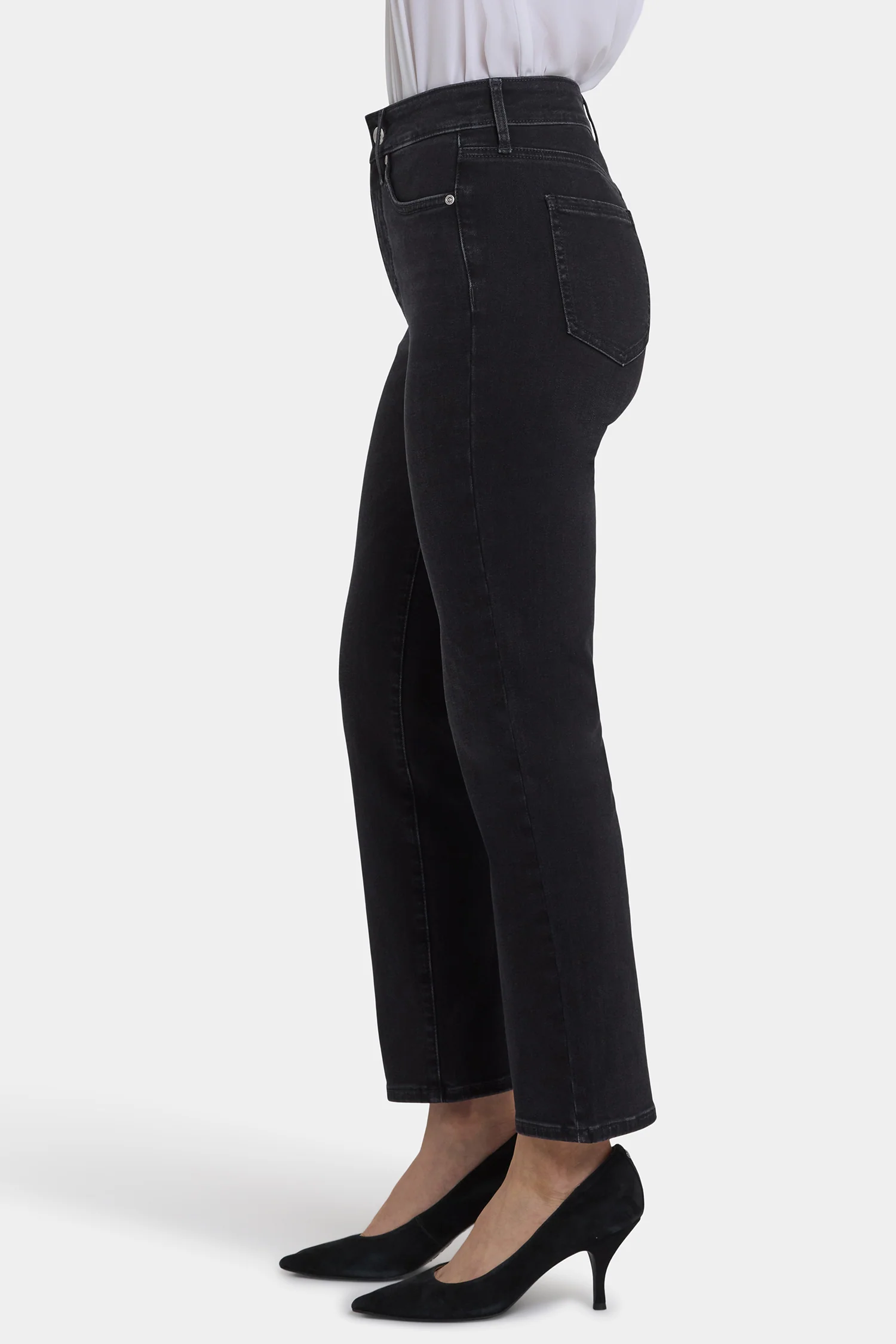 Marilyn Straight Ankle Jeans - French Nightfall - Image 4