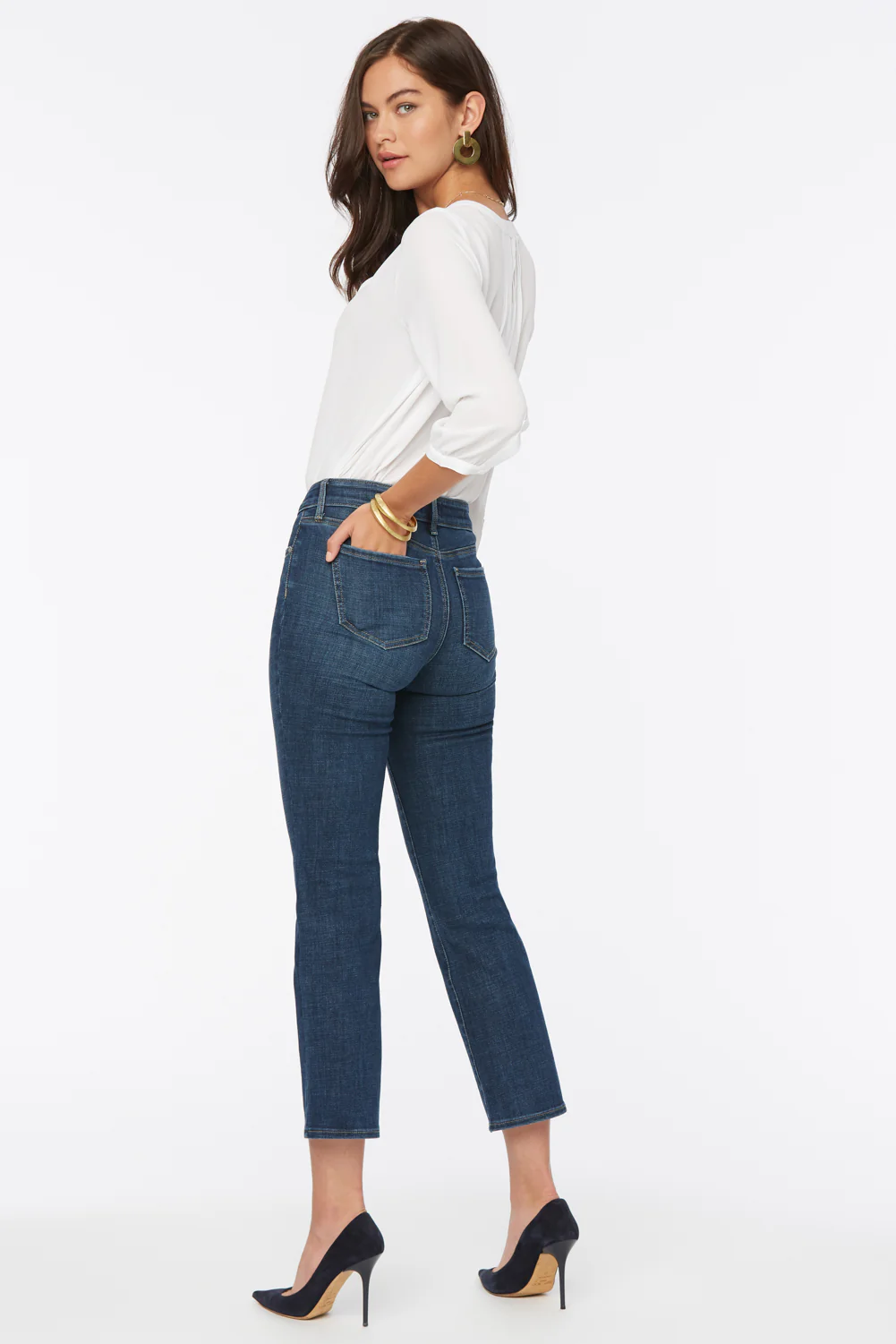 Marilyn Straight Ankle Jeans - Marcel - Image 6