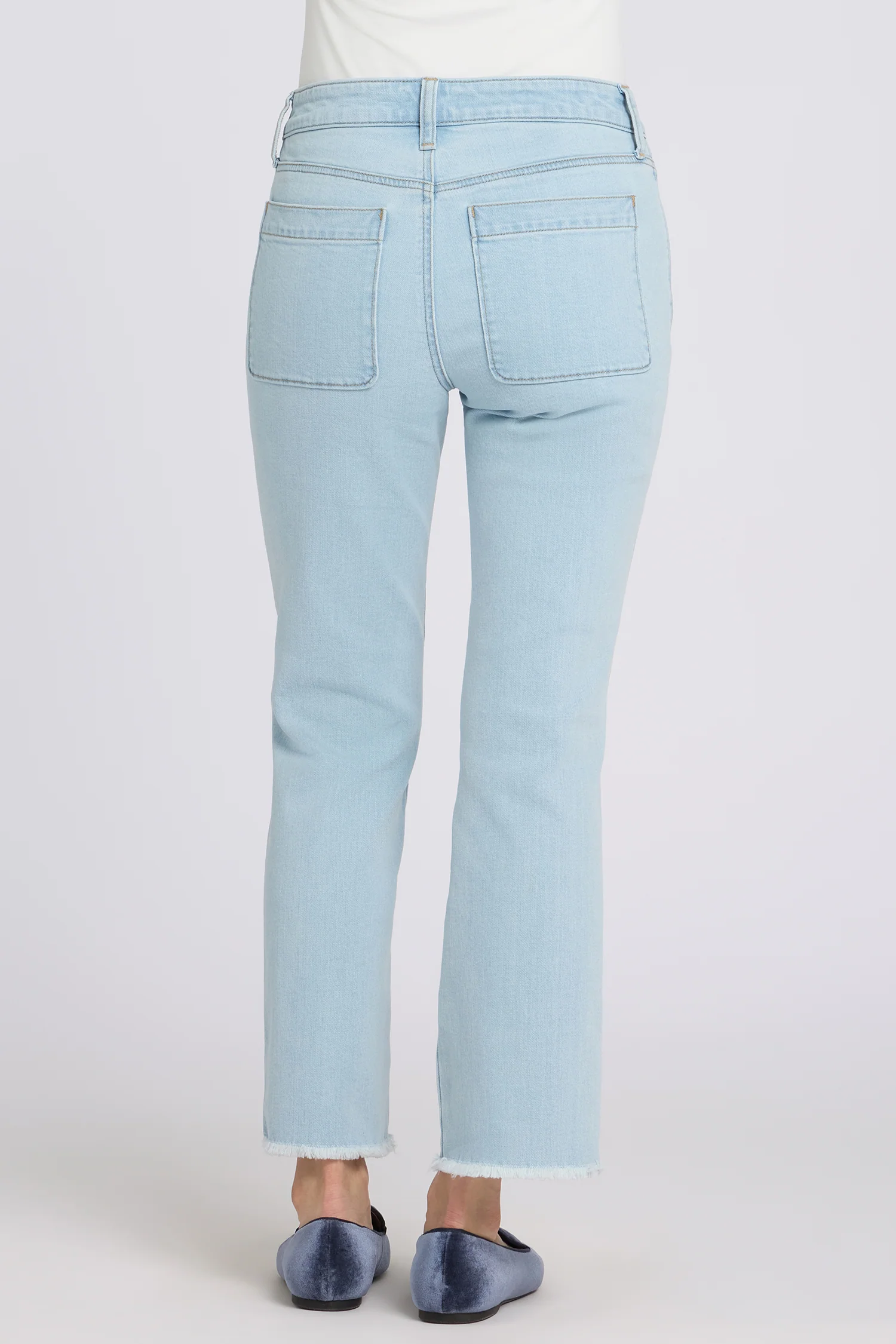 Marilyn Straight Ankle Jeans - Sky Valley - Image 3