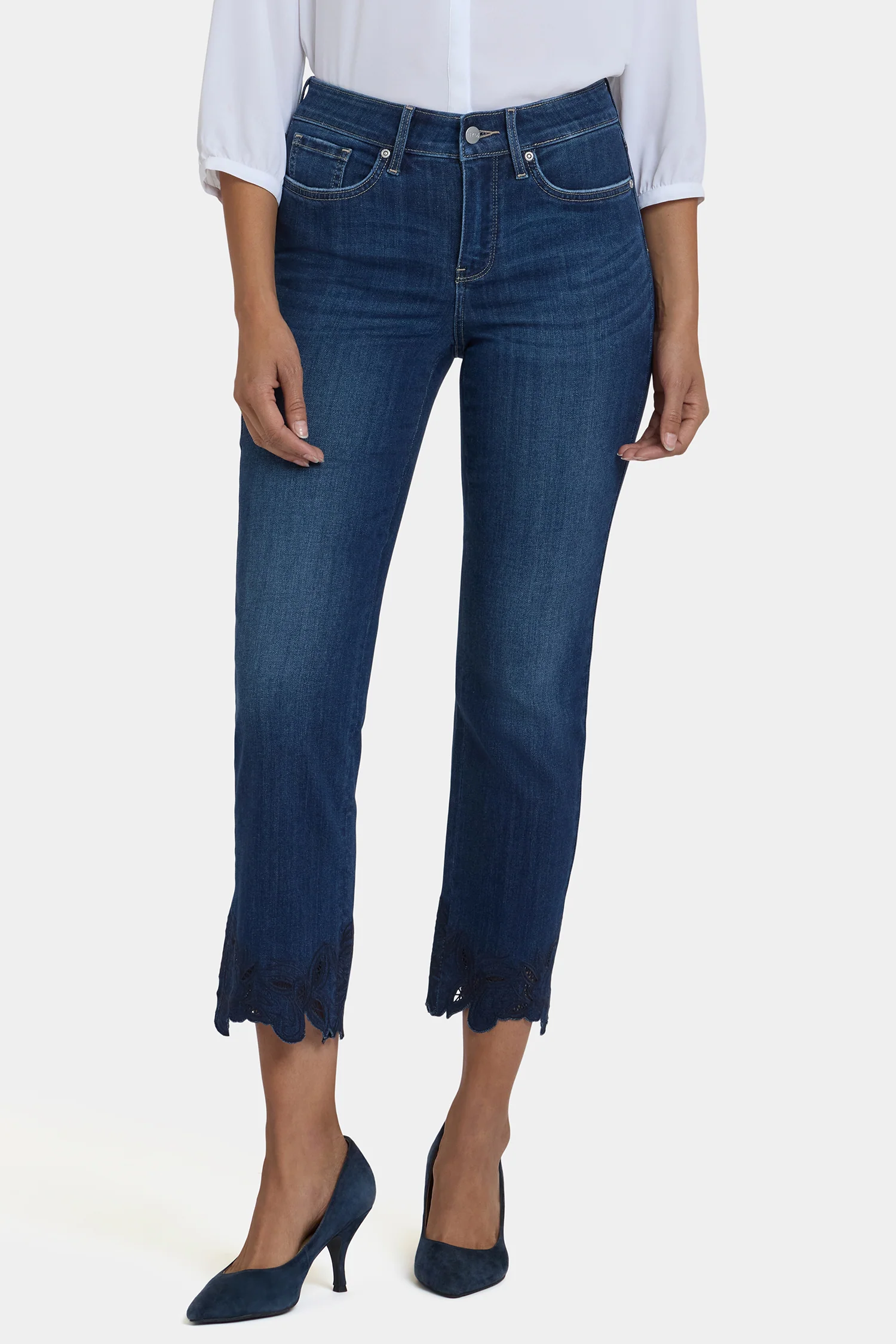 Marilyn Straight Ankle Jeans - Wonderland - Image 5