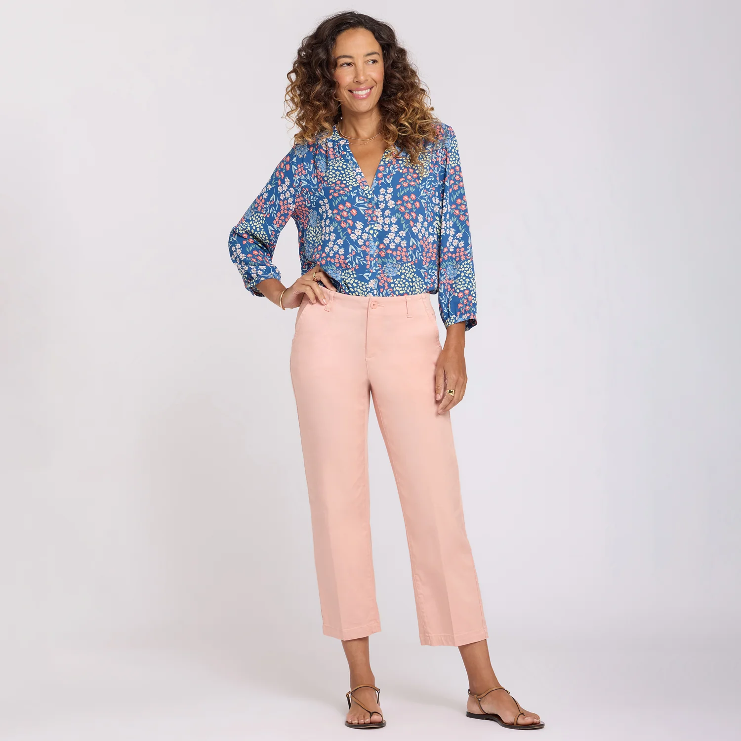 Marilyn Straight Ankle Pants - Desert Willow - Image 6