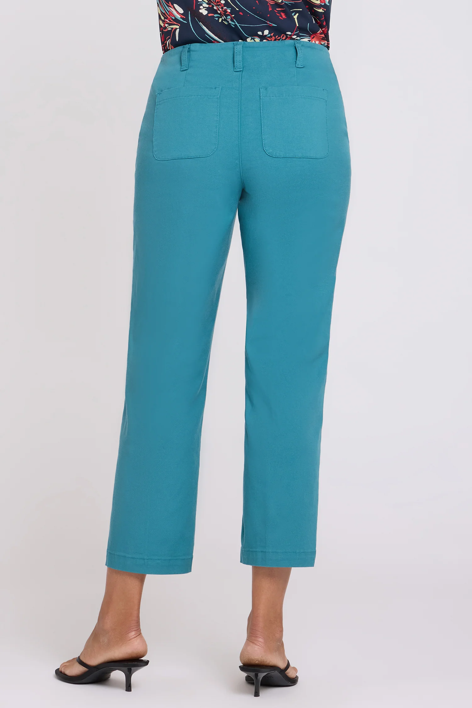 Marilyn Straight Ankle Pants - Harbor Blue - Image 2