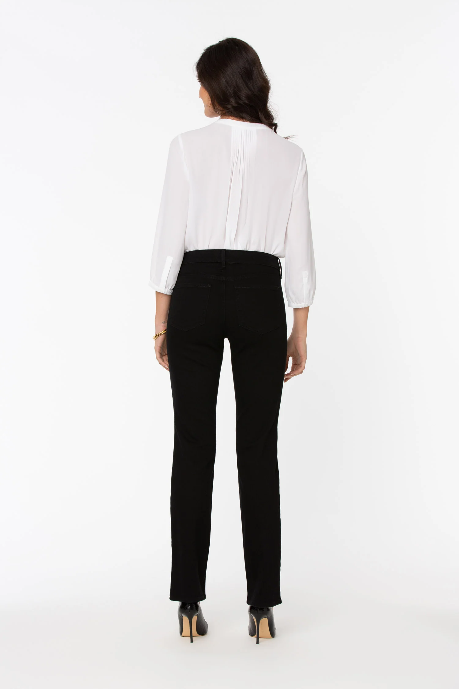 Marilyn Straight Jeans - Black - Image 3