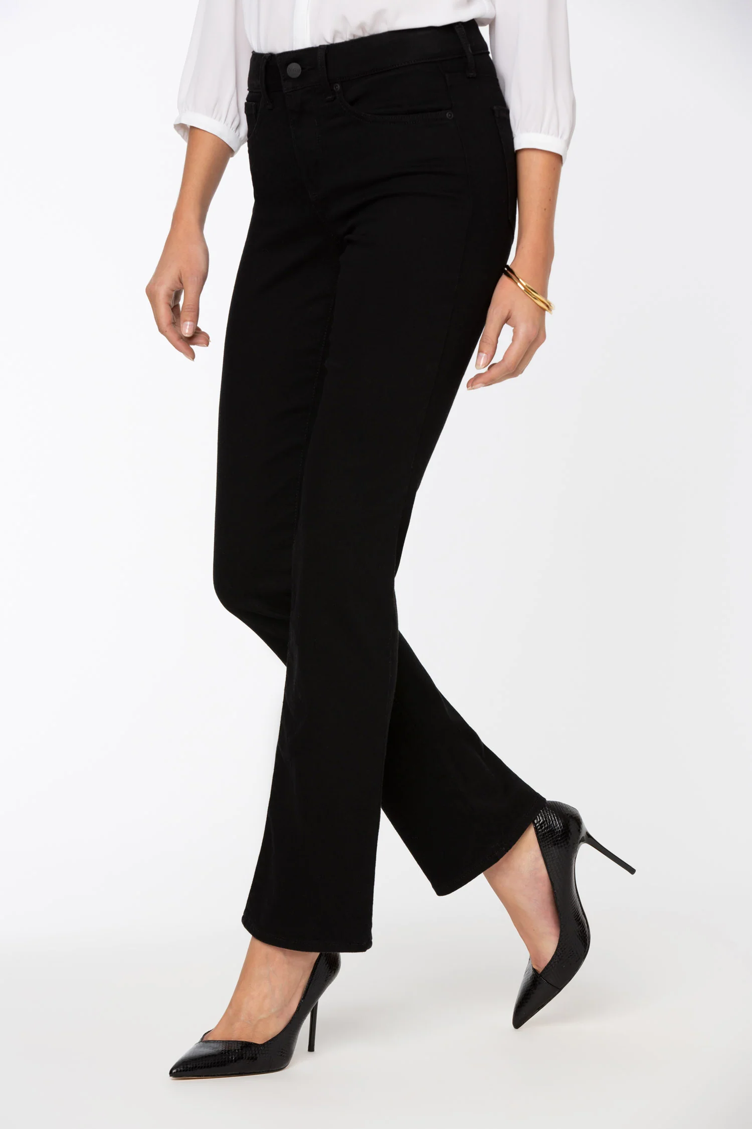 Marilyn Straight Jeans - Black - Image 7