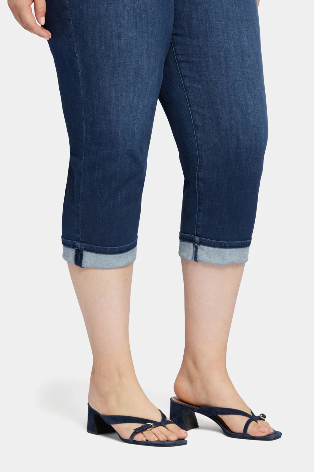 Marilyn Straight Crop Jeans In Plus Size - Inspire - Image 6