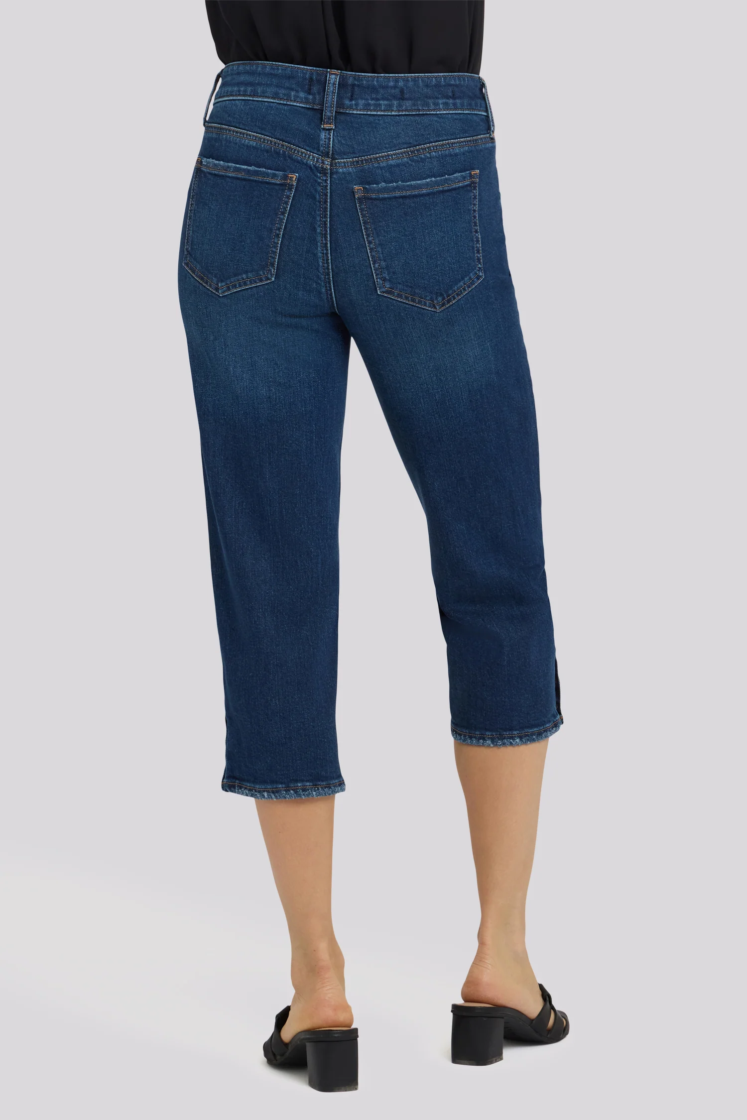 Marilyn Straight Crop Jeans - Sunset Villa - Image 5