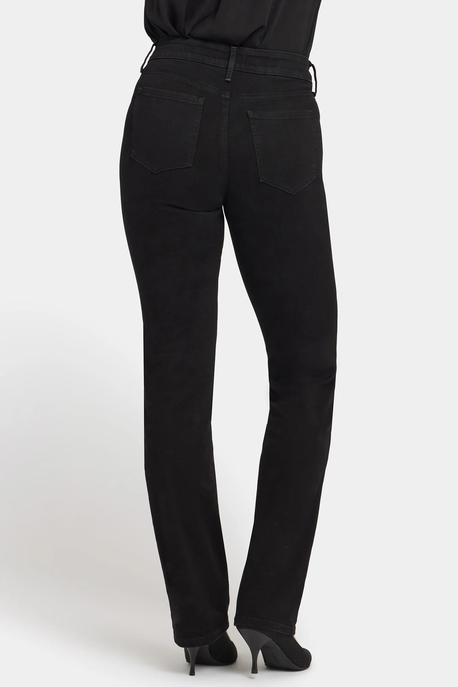Marilyn Straight Jeans - Black Rinse - Image 6