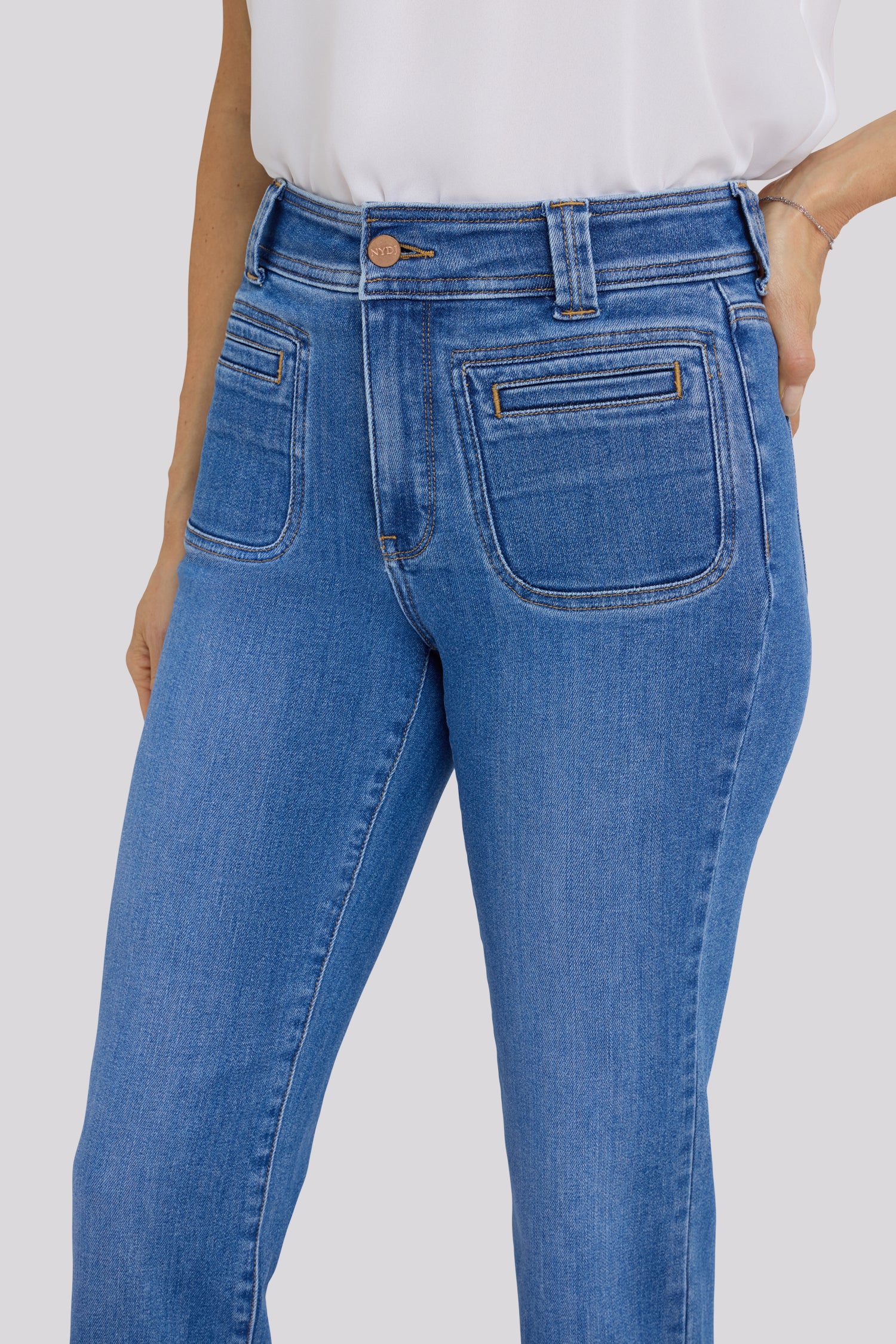 Marilyn Straight Jeans - Blue Paradise - Image 2