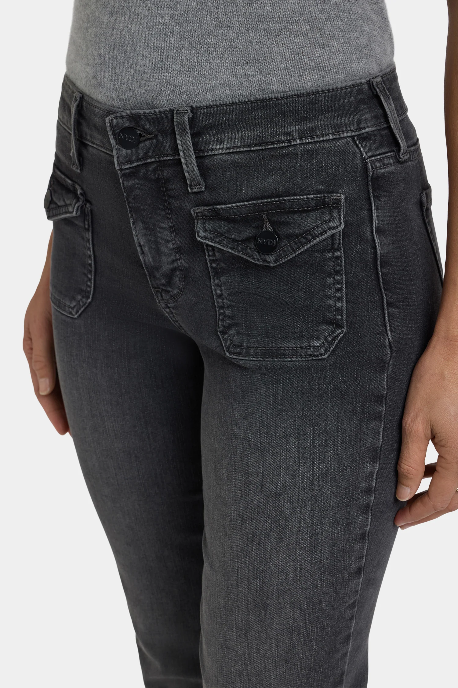 Marilyn Straight Jeans - Gloomy Marais - Image 2