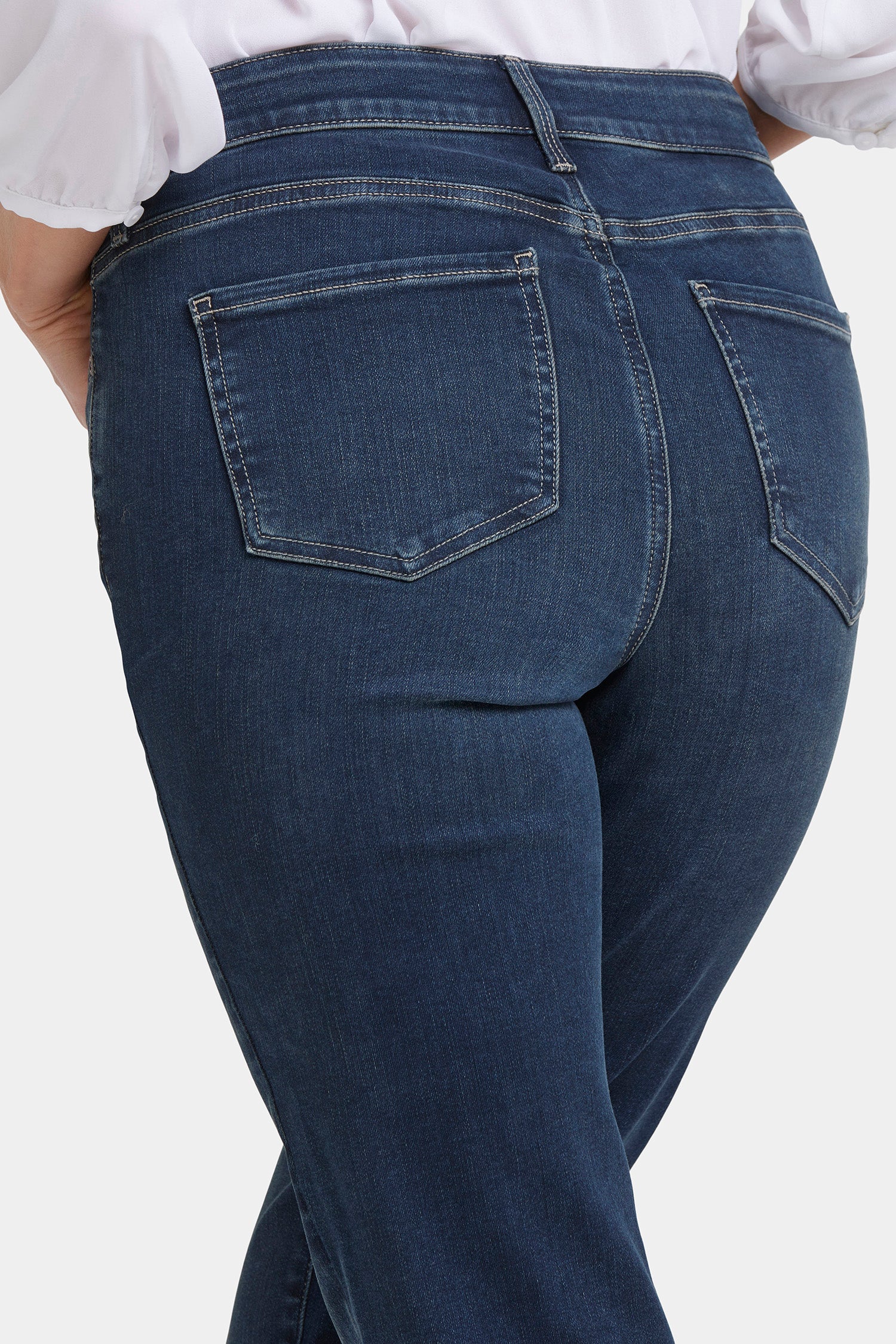 Marilyn Straight Jeans In Long Inseam - Presley - Image 6