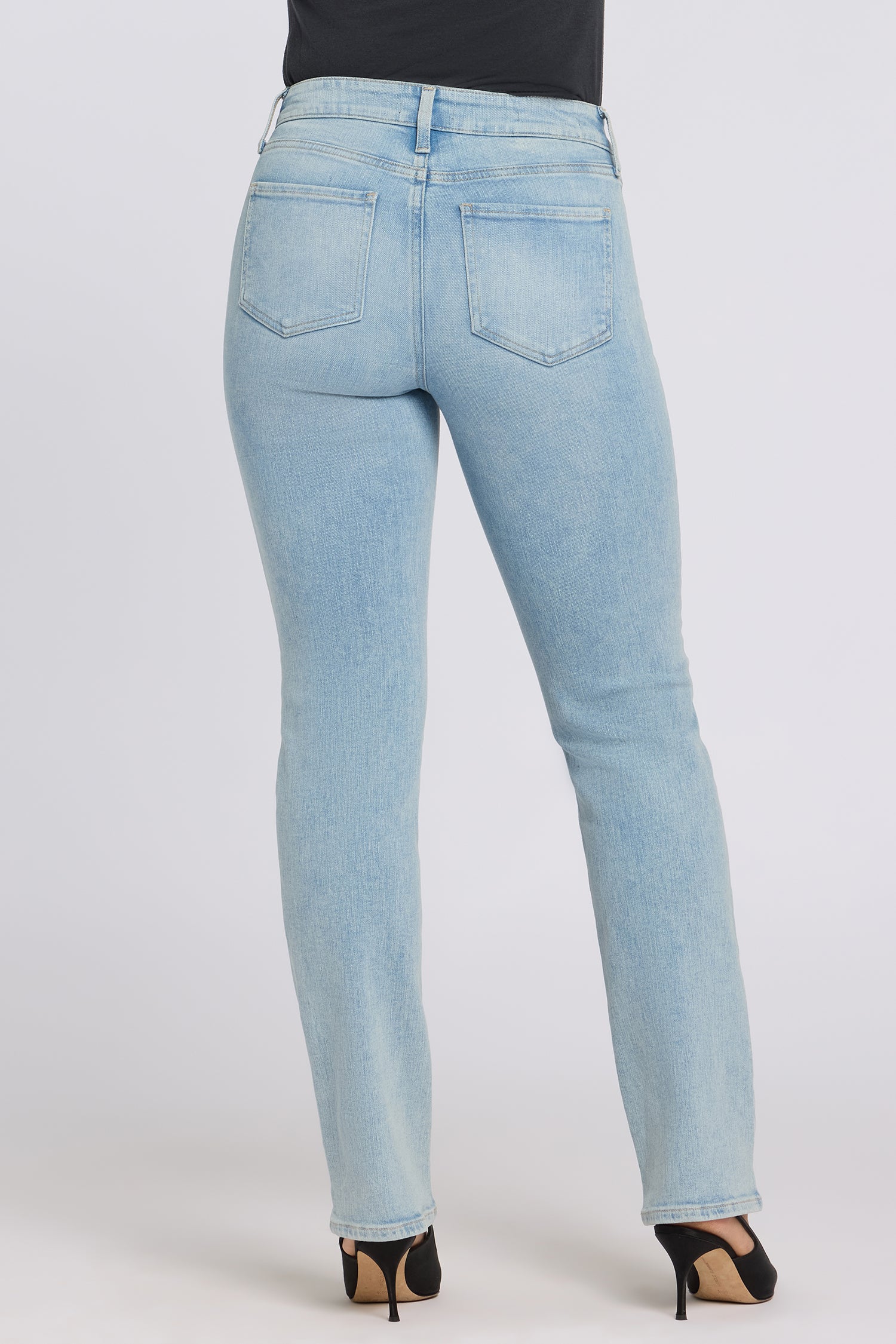 Marilyn Straight Jeans In Petite - Keys View - Image 3