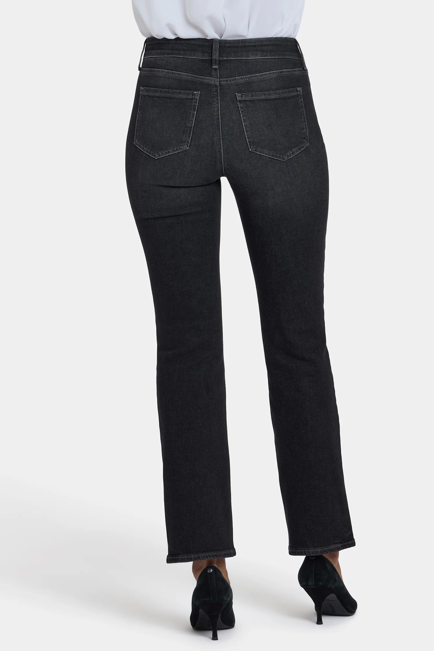 Marilyn Straight Jeans In Petite - Paris Lights - Image 3