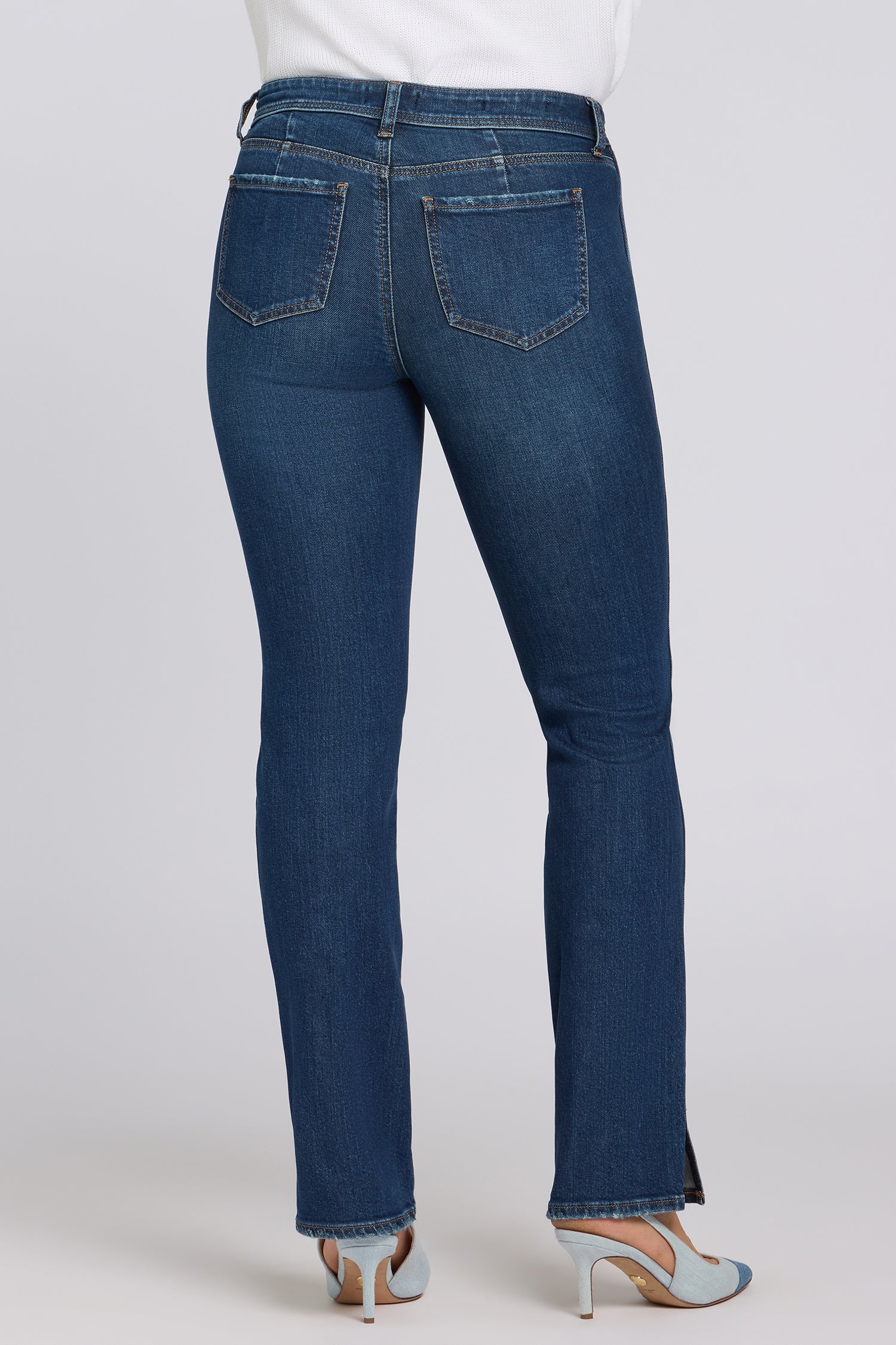Marilyn Straight Jeans In Petite - Sunset Villa - Image 3