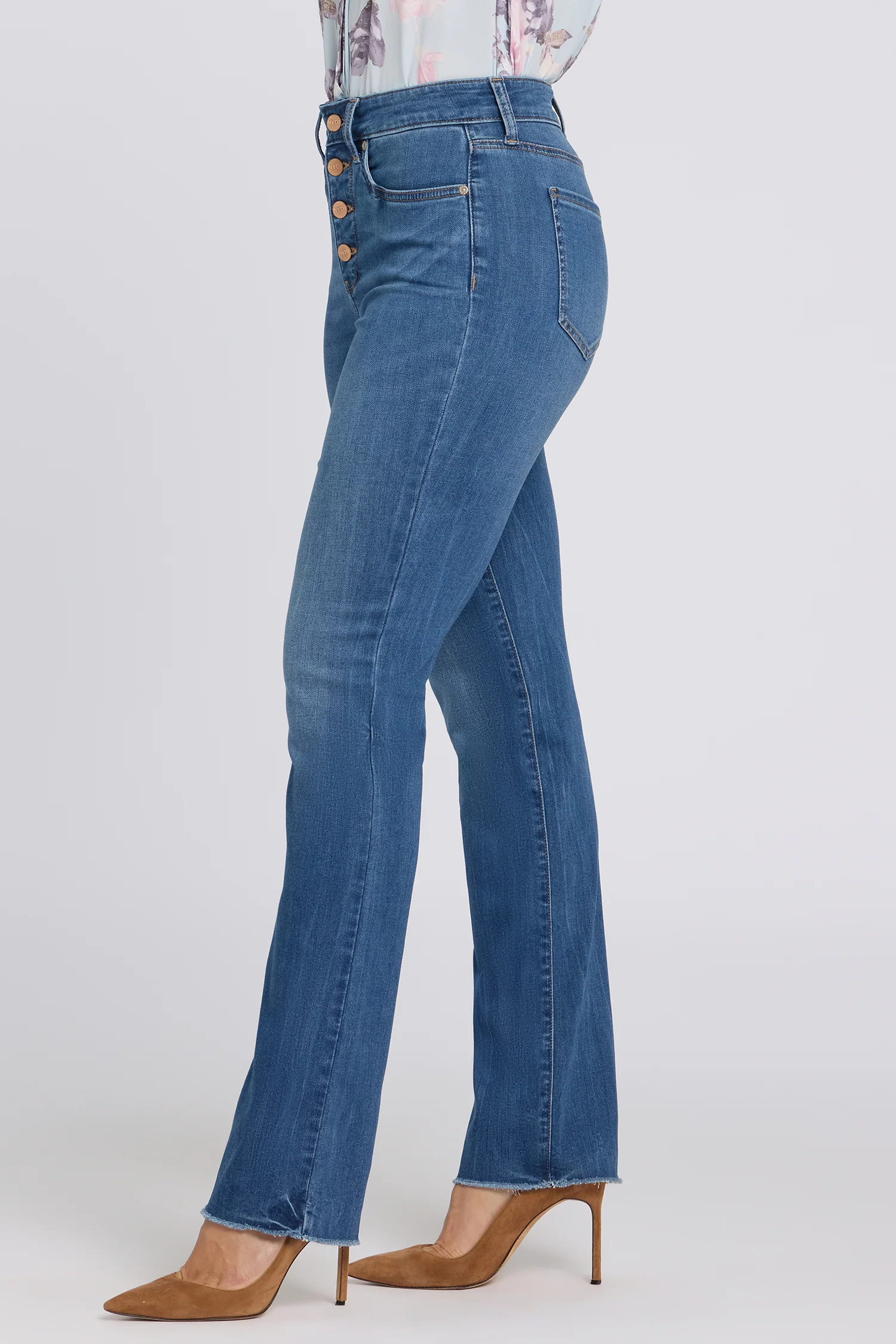 Marilyn Straight Jeans In Petite - Wild River - Image 4