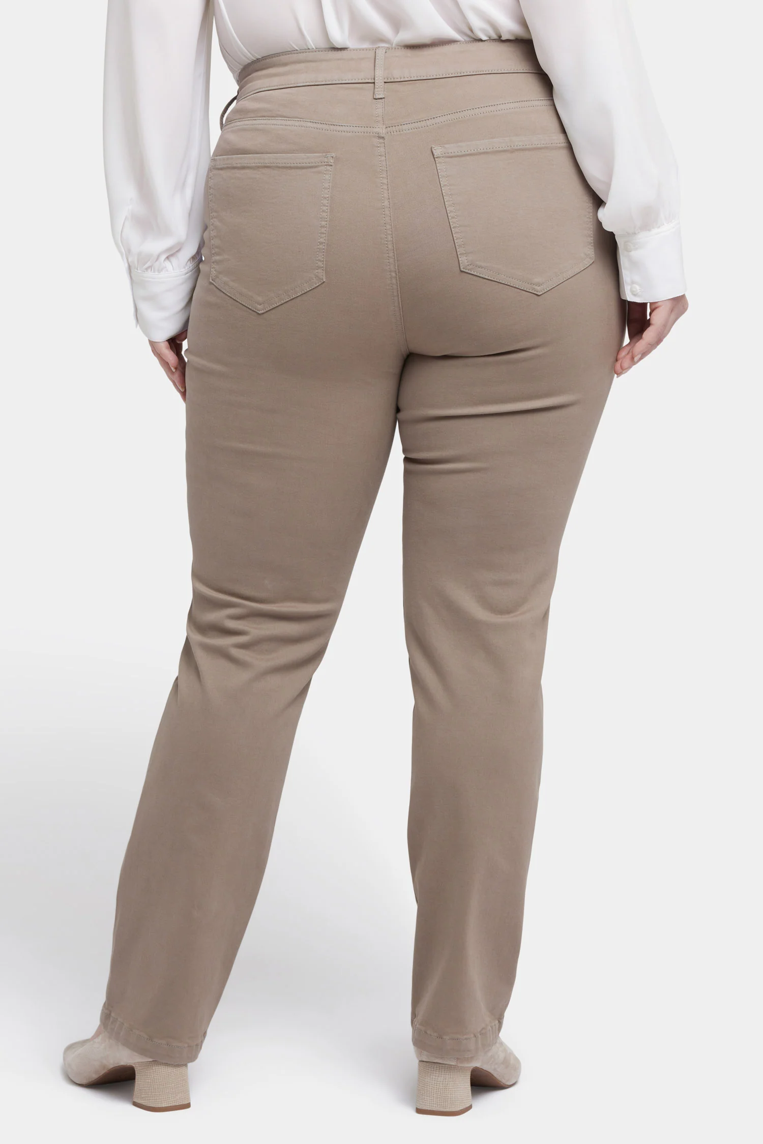 Marilyn Straight Jeans In Plus Size - Country Oak - Image 2