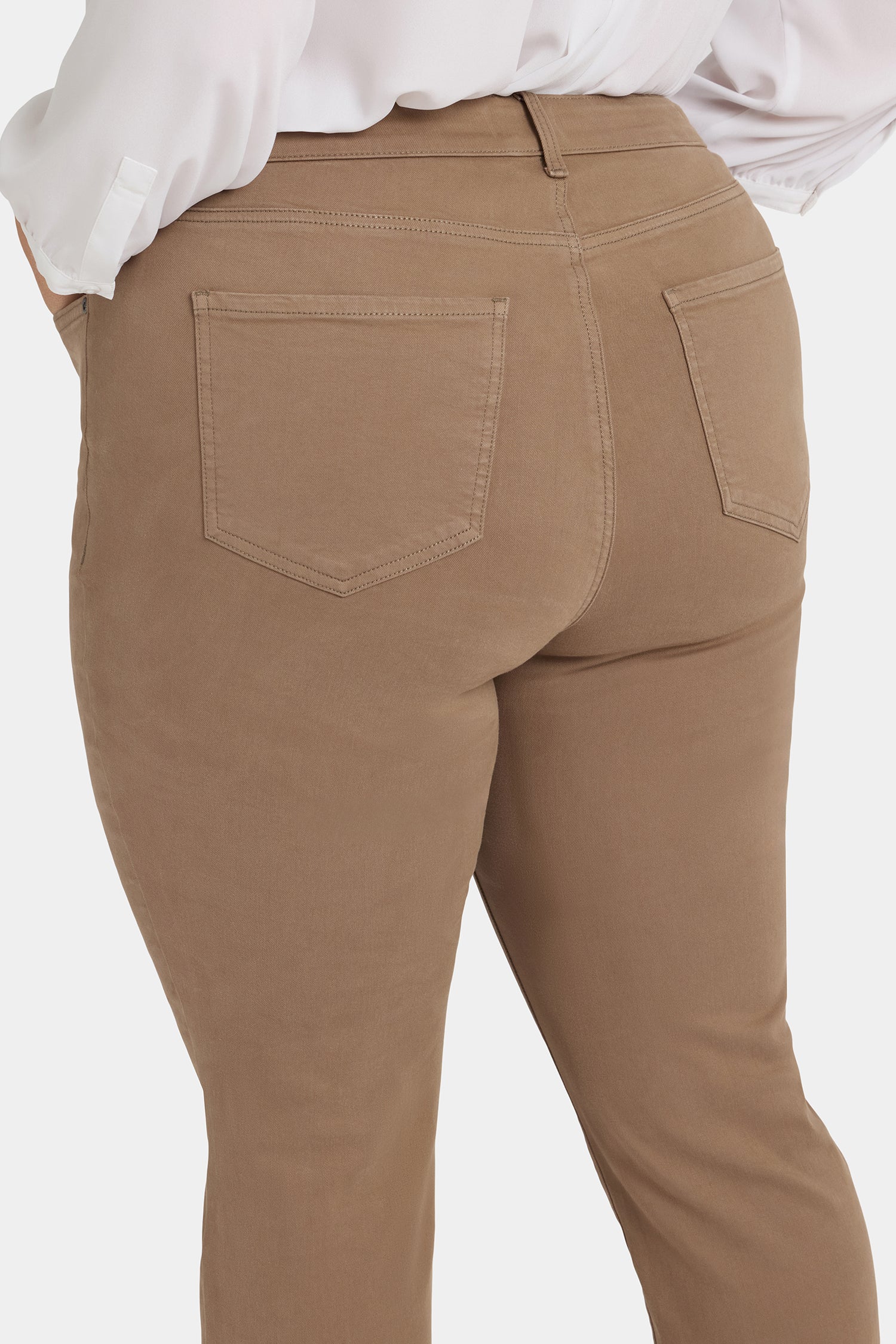 Marilyn Straight Jeans In Plus Size - Elmwood - Image 5