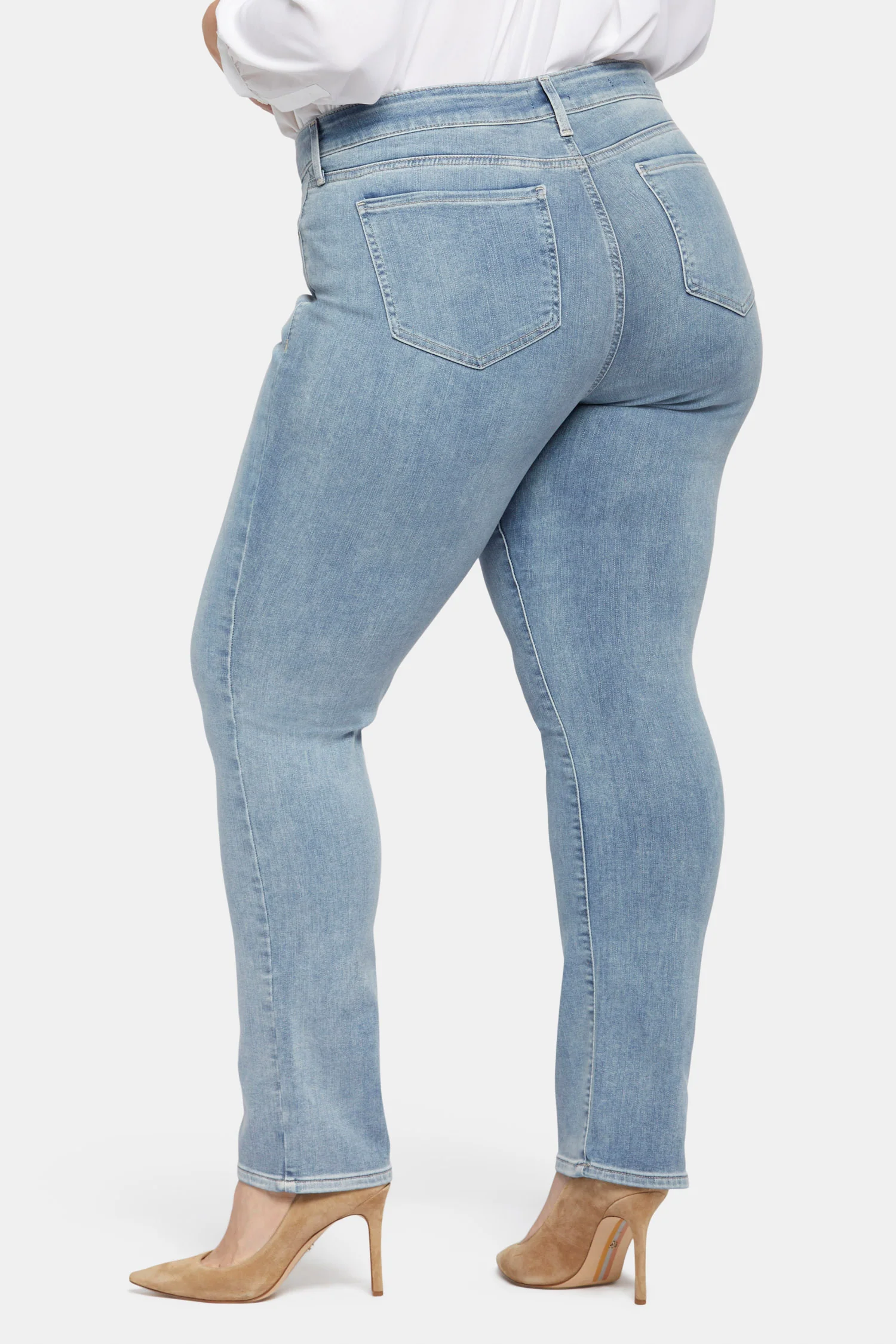 Marilyn Straight Jeans In Plus Size - Haley - Image 2