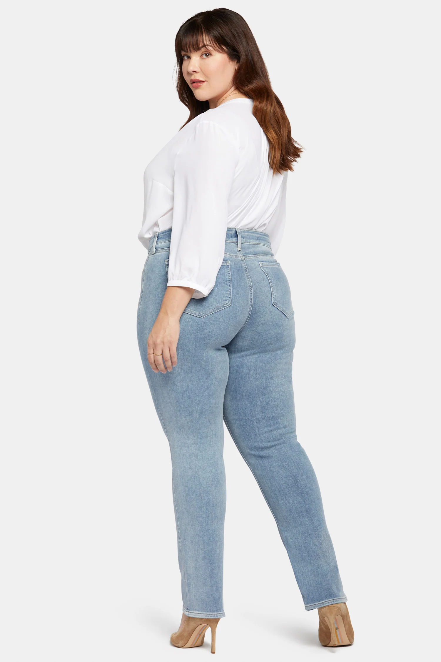 Marilyn Straight Jeans In Plus Size - Haley - Image 6