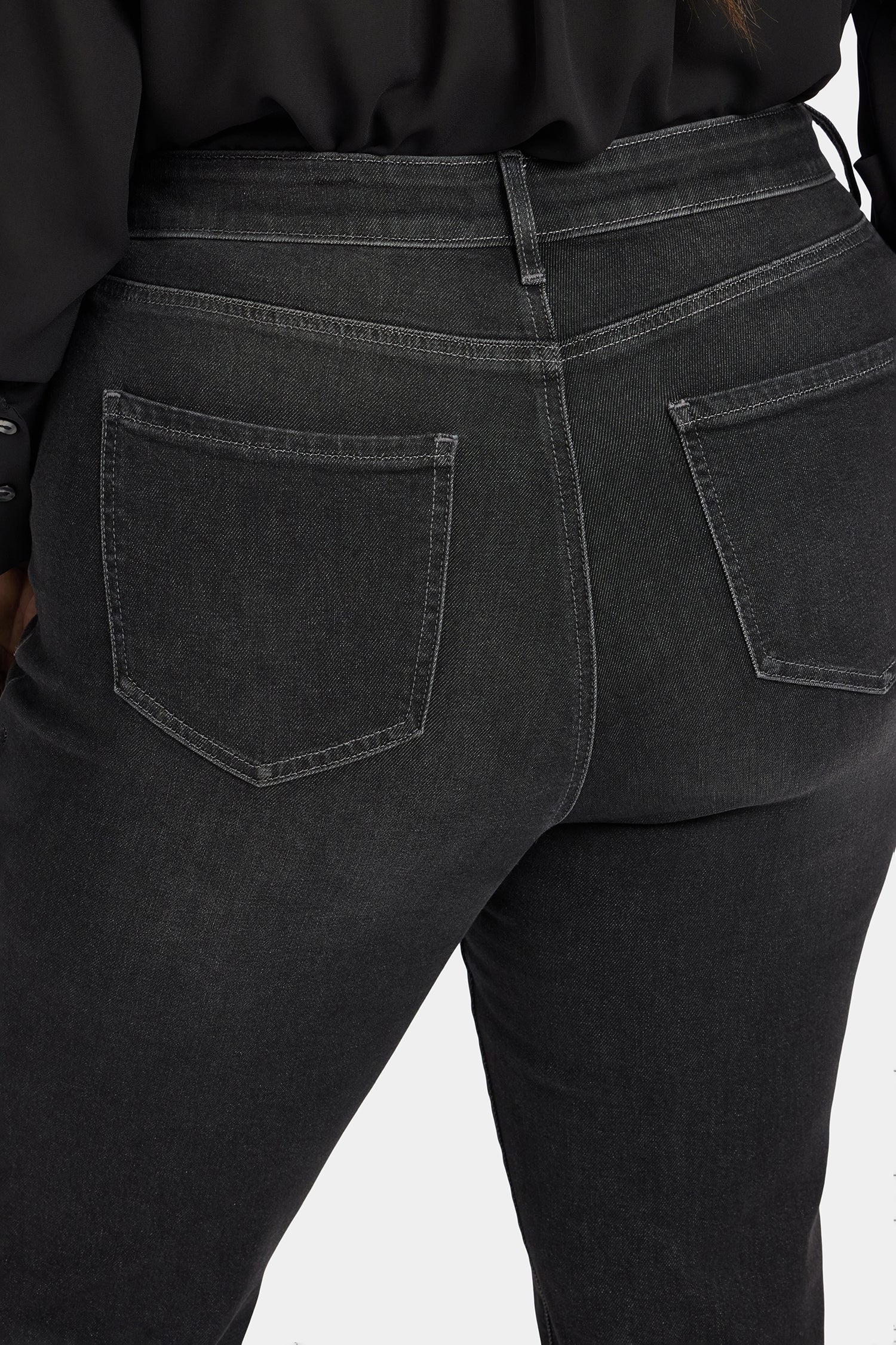 Marilyn Straight Jeans In Plus Size - Paris Lights - Image 5