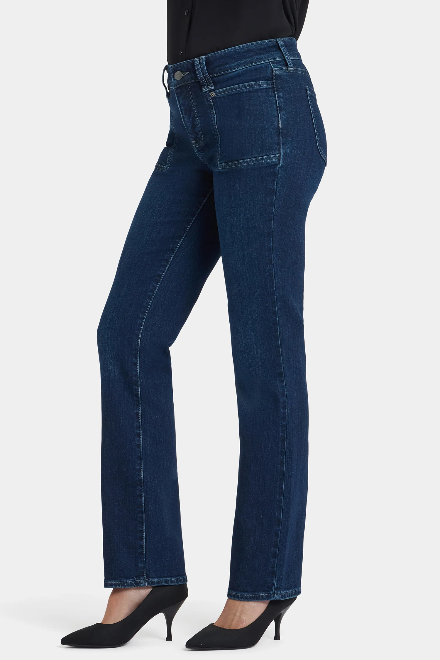 Marilyn Straight Jeans - Ink Skyline - Image 4