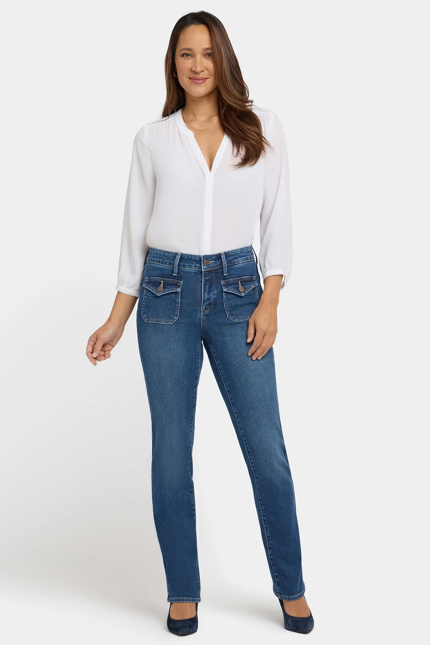 Marilyn Straight Jeans - Lake Notre-Dame
