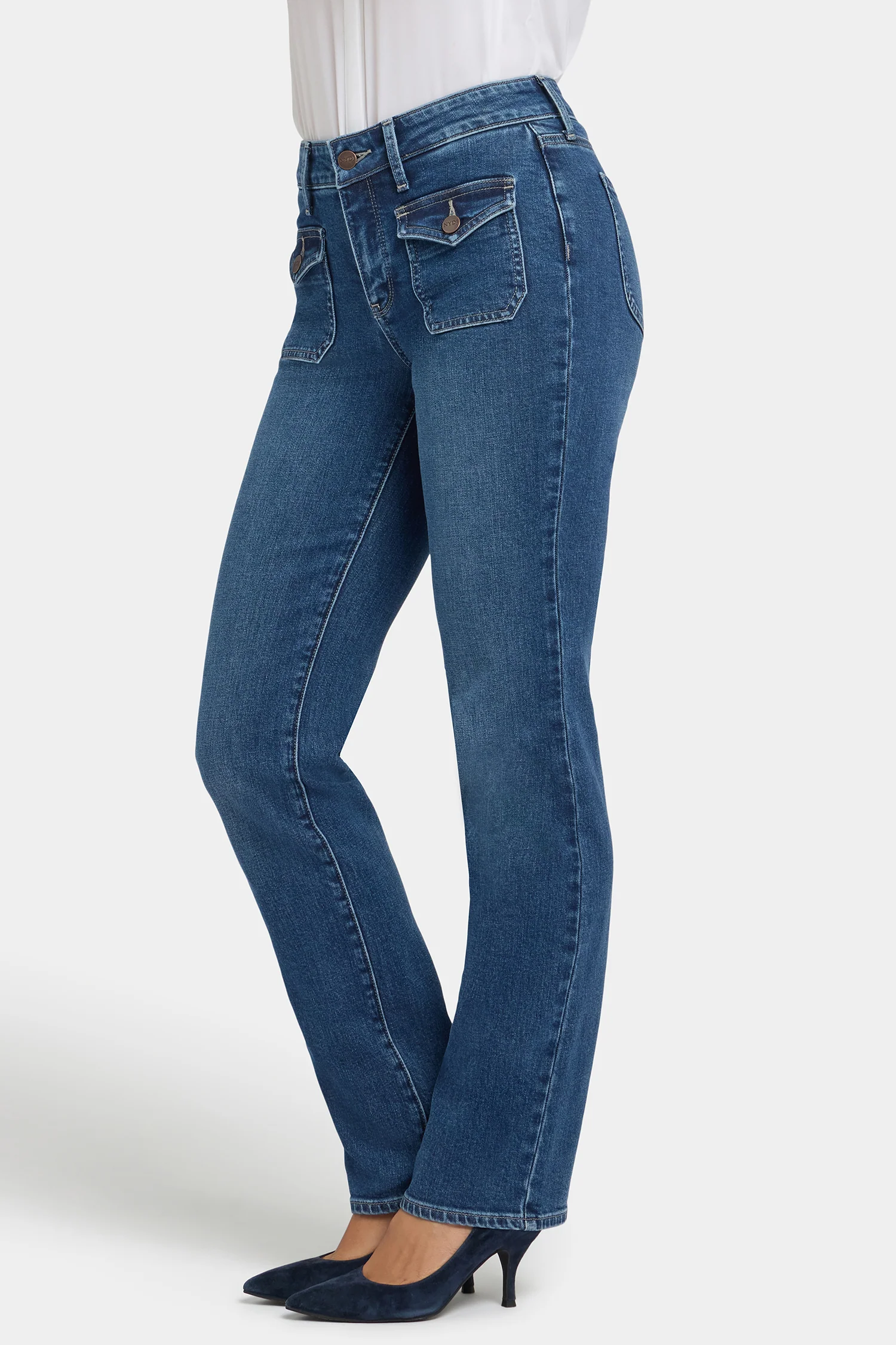 Marilyn Straight Jeans - Lake Notre-Dame - Image 4