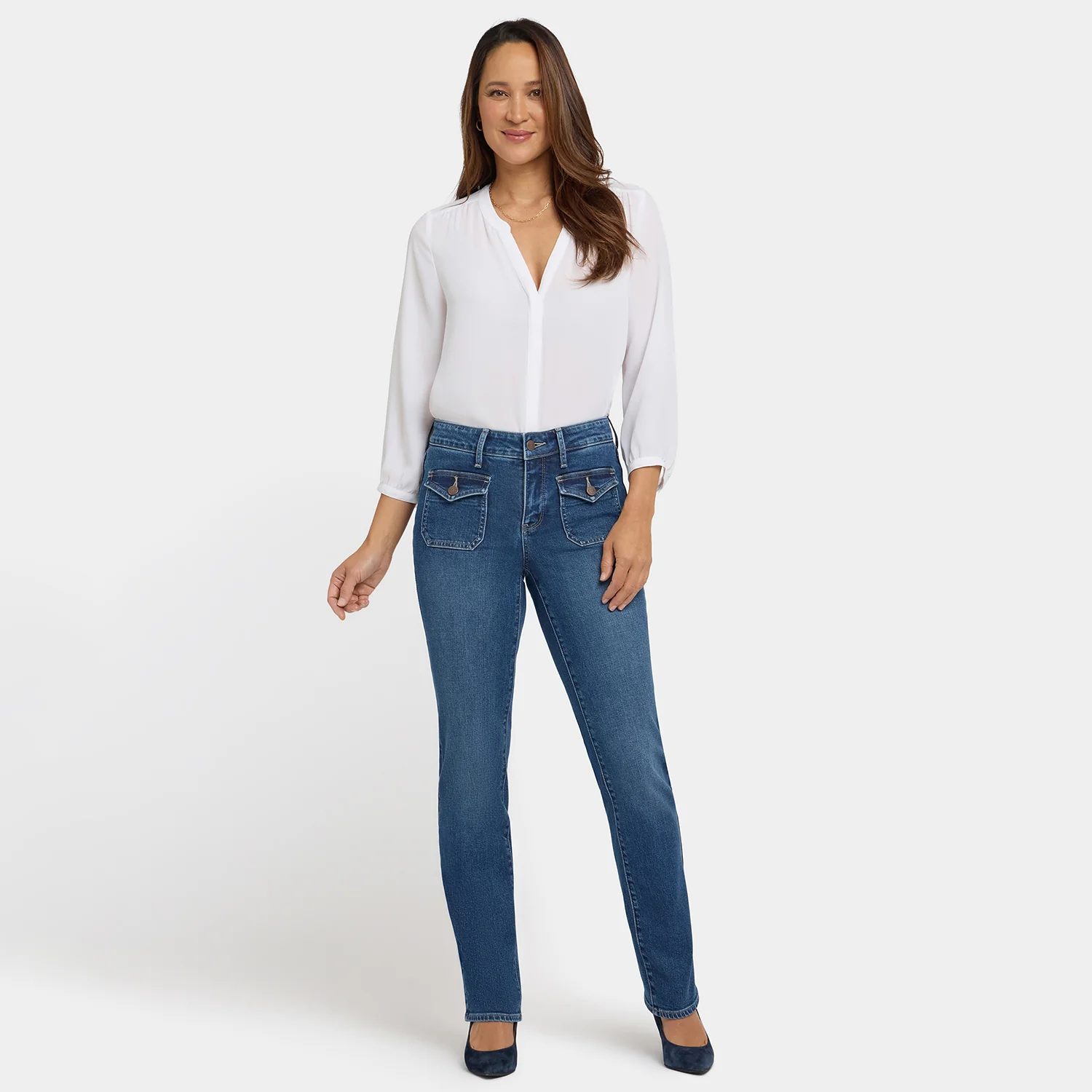 Marilyn Straight Jeans - Lake Notre-Dame - Image 6
