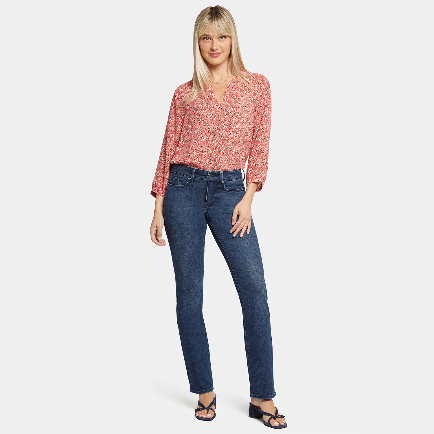 Marilyn Straight Jeans - Mesquite - Image 7