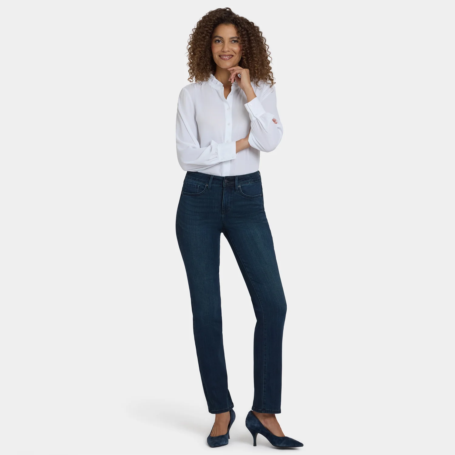 Marilyn Straight Jeans - Obsidian Blue - Image 6