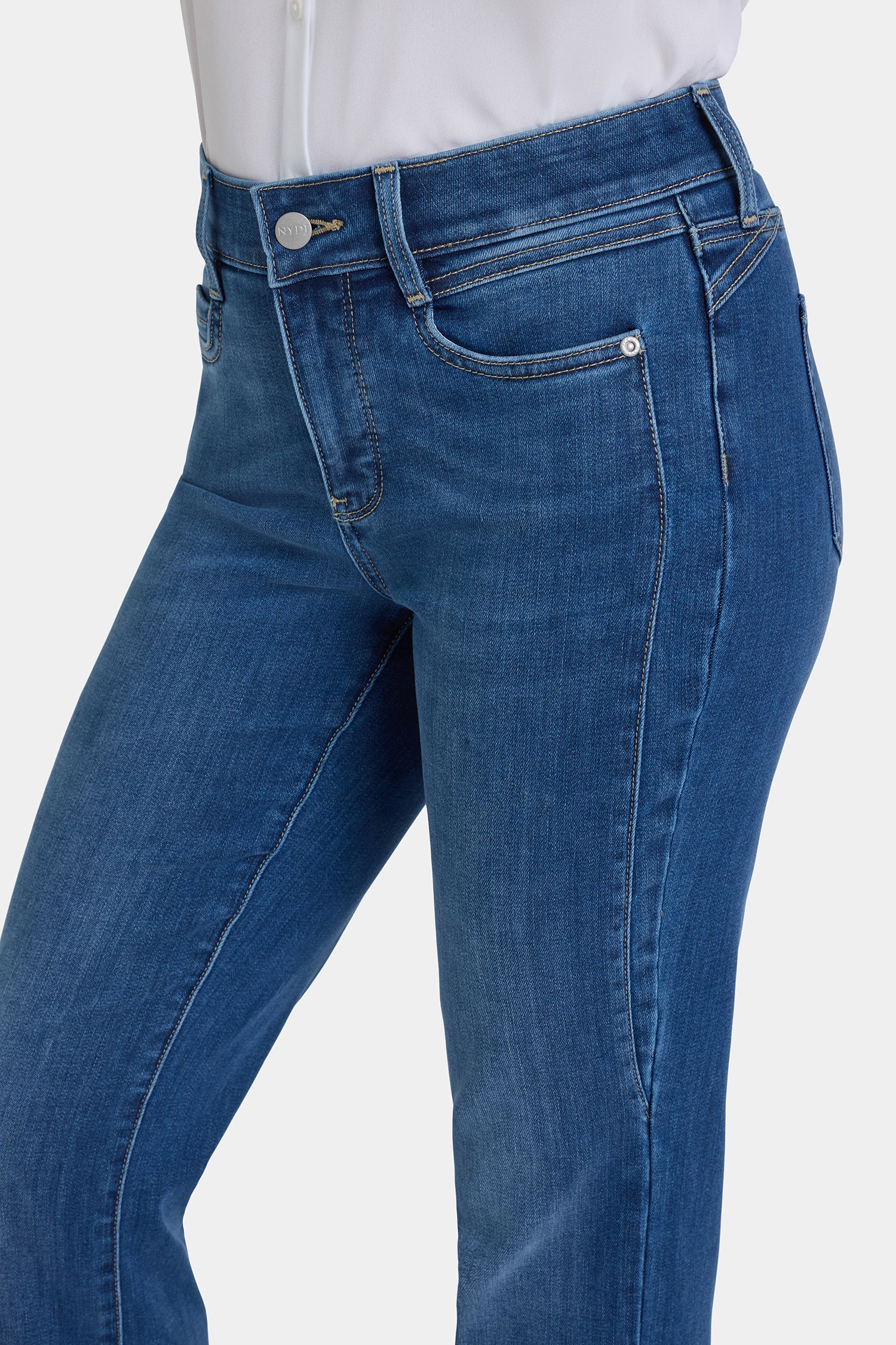 Marilyn Straight Jeans - Opera Blue - Image 2