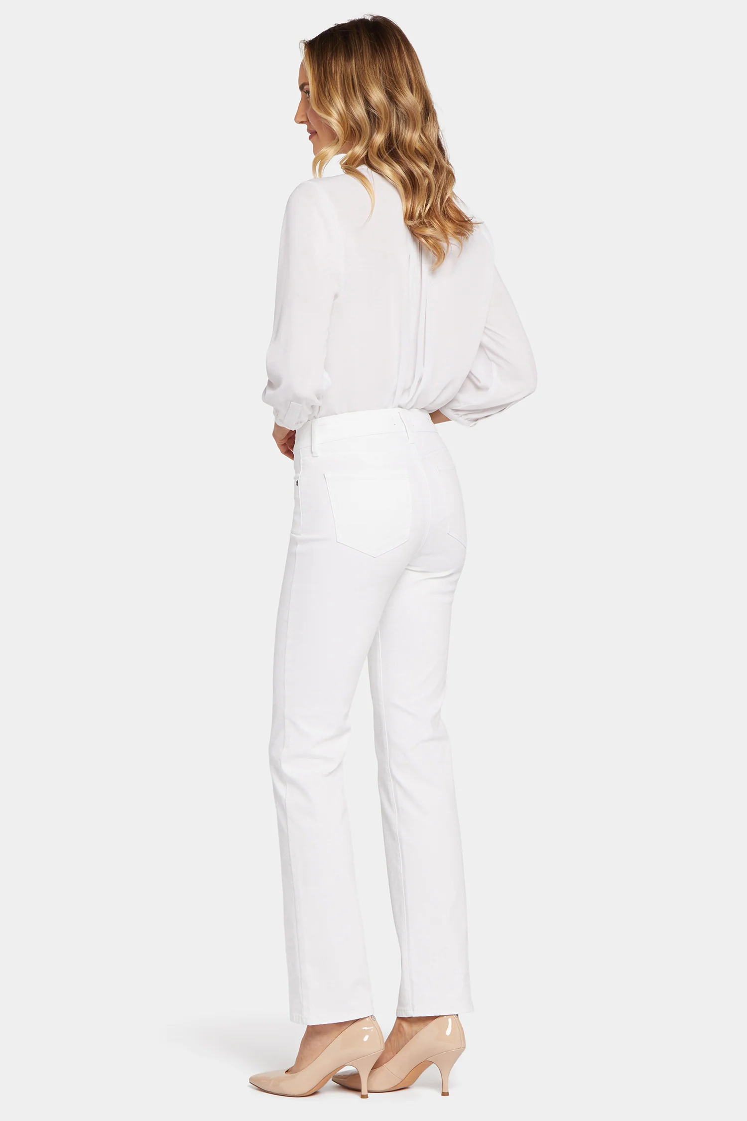 Marilyn Straight Jeans - Optic White - Image 6