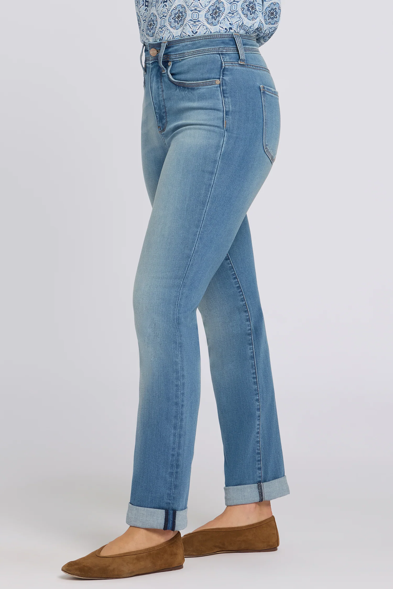 Marilyn Straight Jeans - Port Sea - Image 3