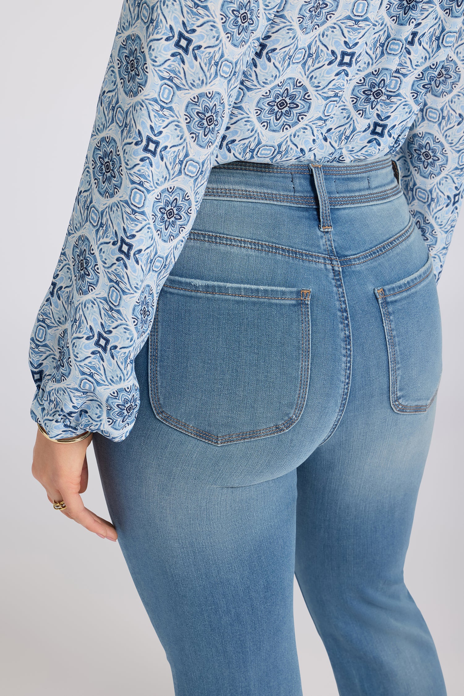 Marilyn Straight Jeans - Port Sea - Image 4