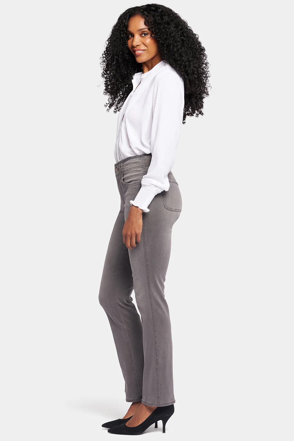 Marilyn Straight Jeans - Smokey Mountain - Image 5