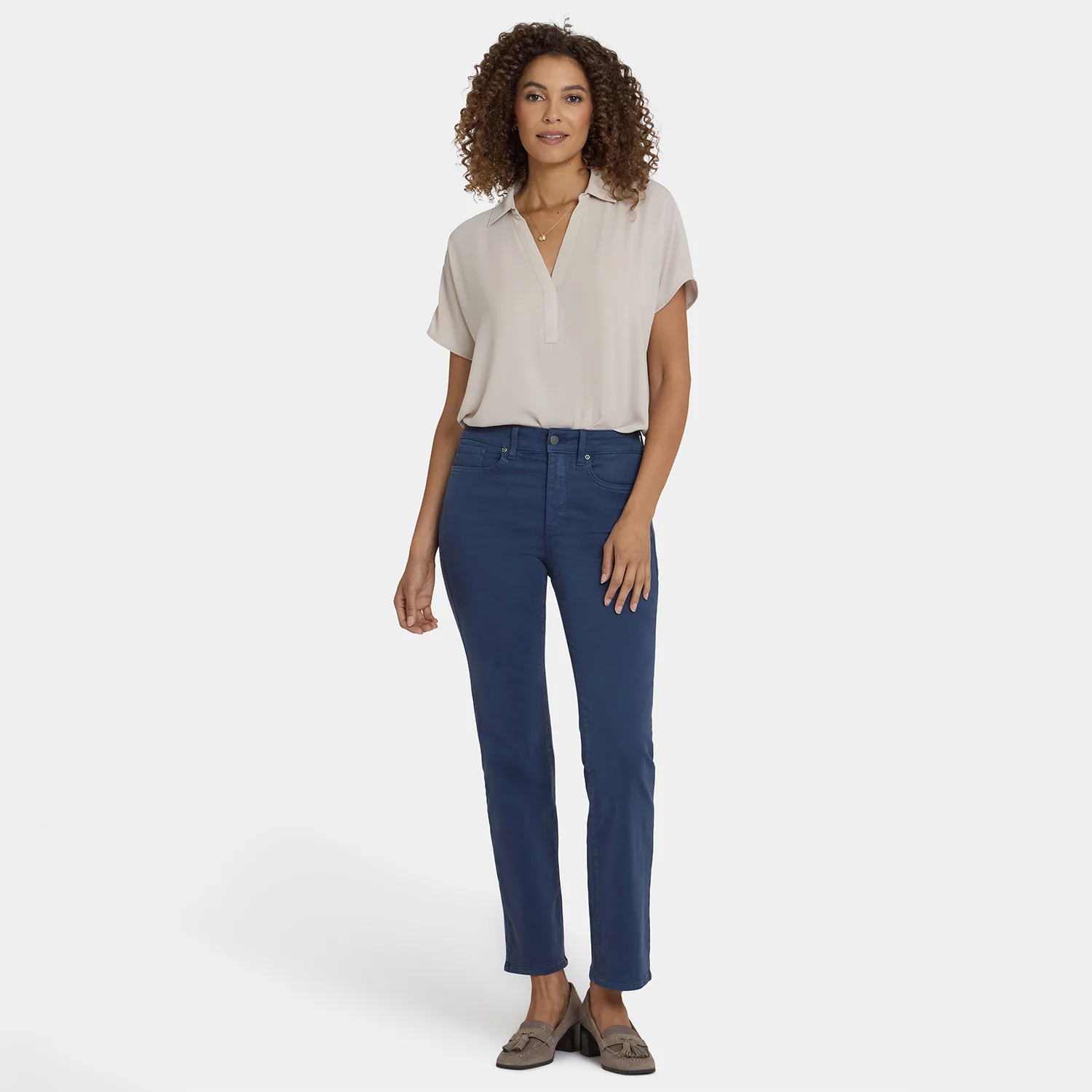 Marilyn Straight Jeans - Vintage Navy - Image 6