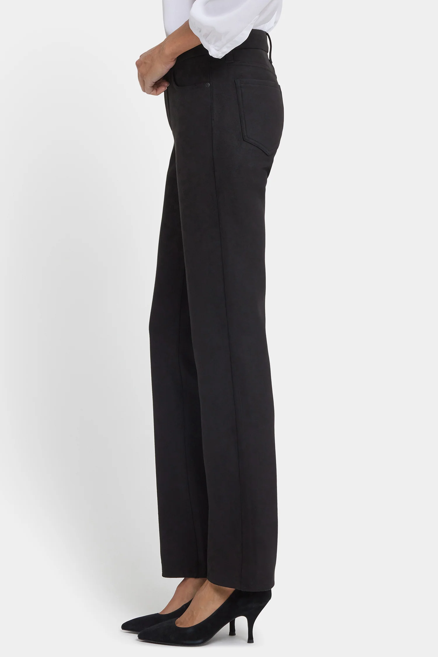 Marilyn Straight Pants - Black - Image 3