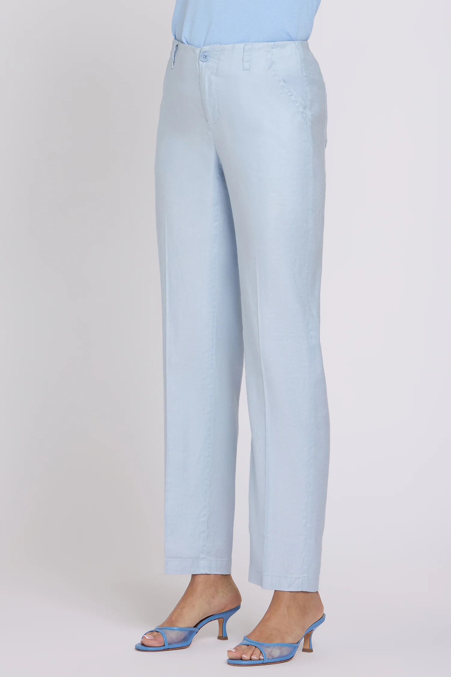 Marilyn Straight Pants - Blue Clover - Image 3