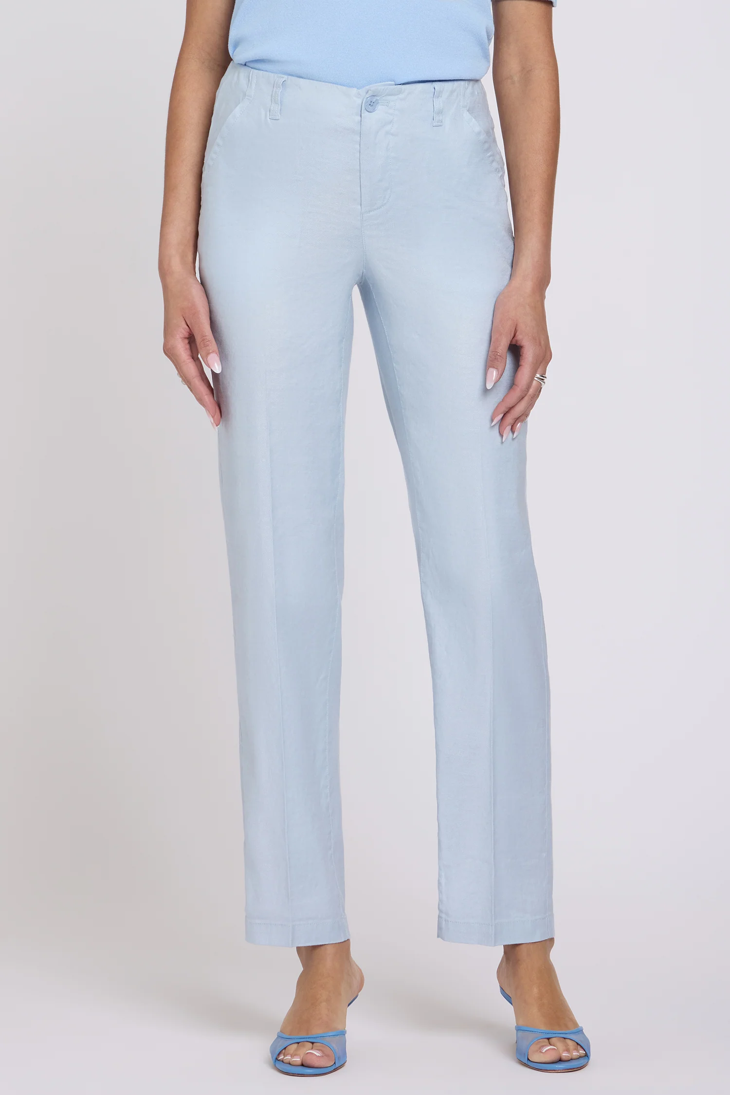 Marilyn Straight Pants - Blue Clover - Image 4
