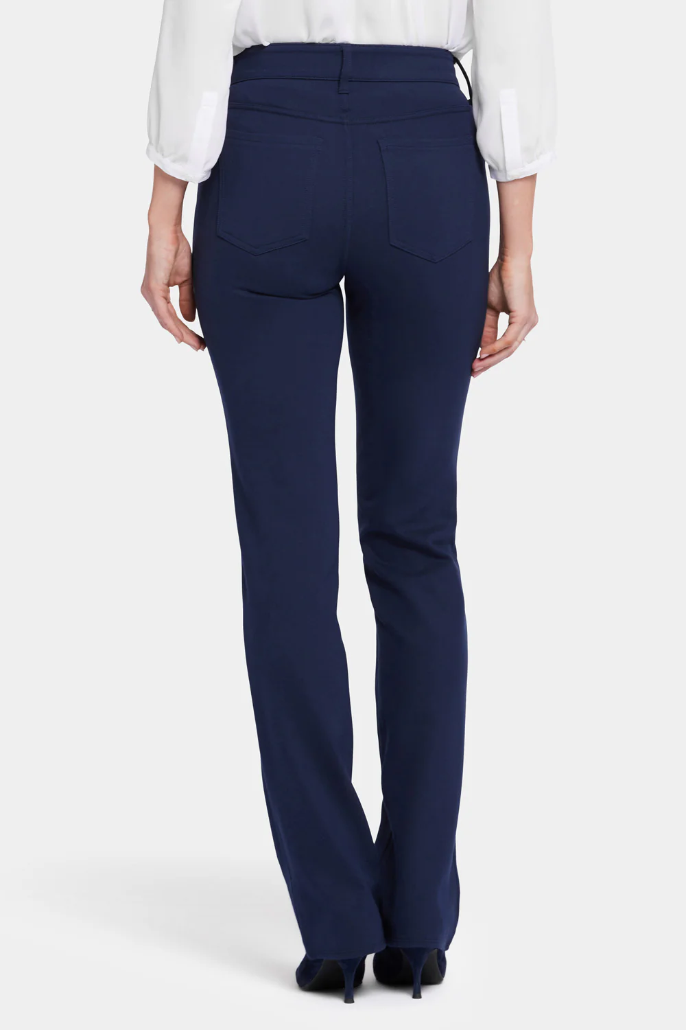 Marilyn Straight Pants - Oxford Navy - Image 2