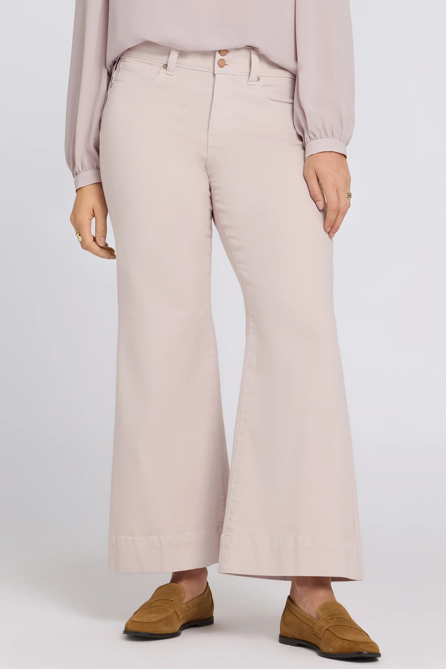 Mia Palazzo Ankle Jeans - Rock Flower - Image 4
