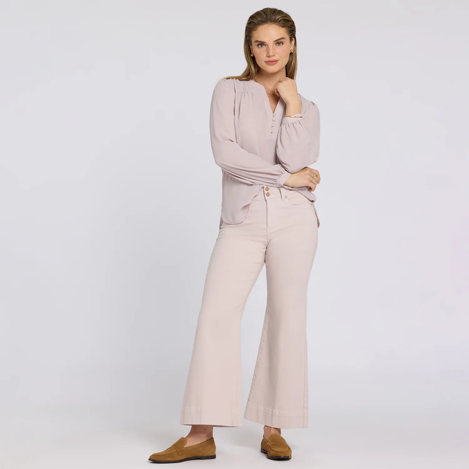 Mia Palazzo Ankle Jeans - Rock Flower - Image 7
