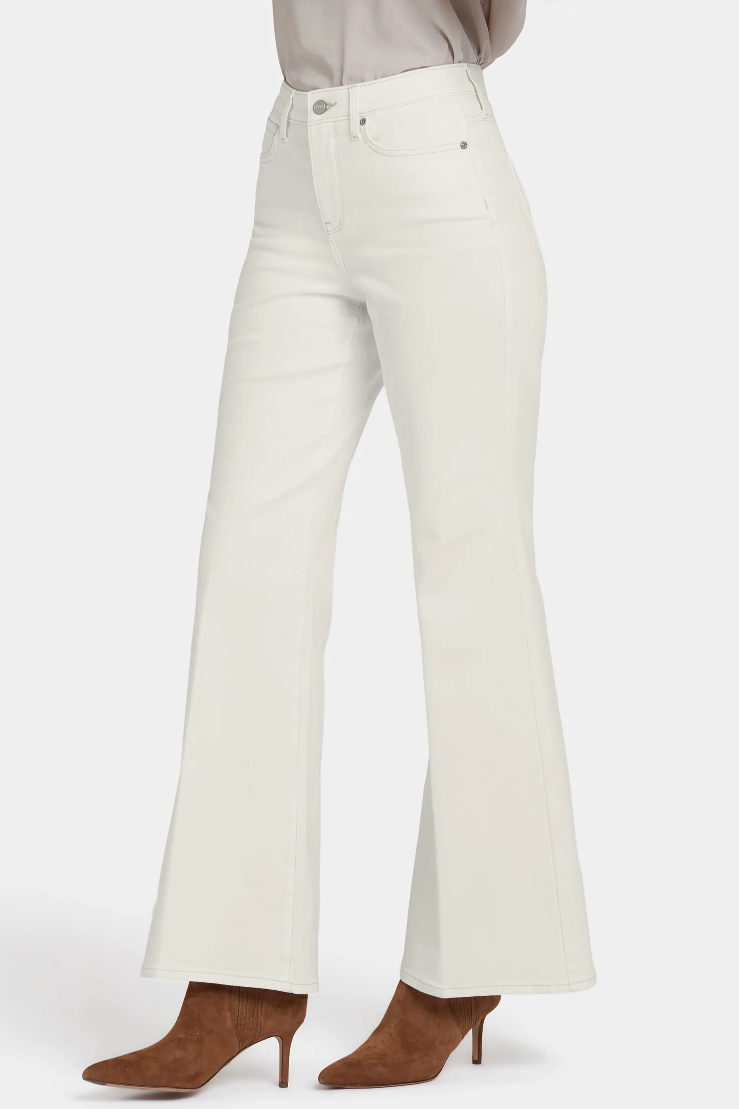 Mia Palazzo Jean - Winter White - Image 2