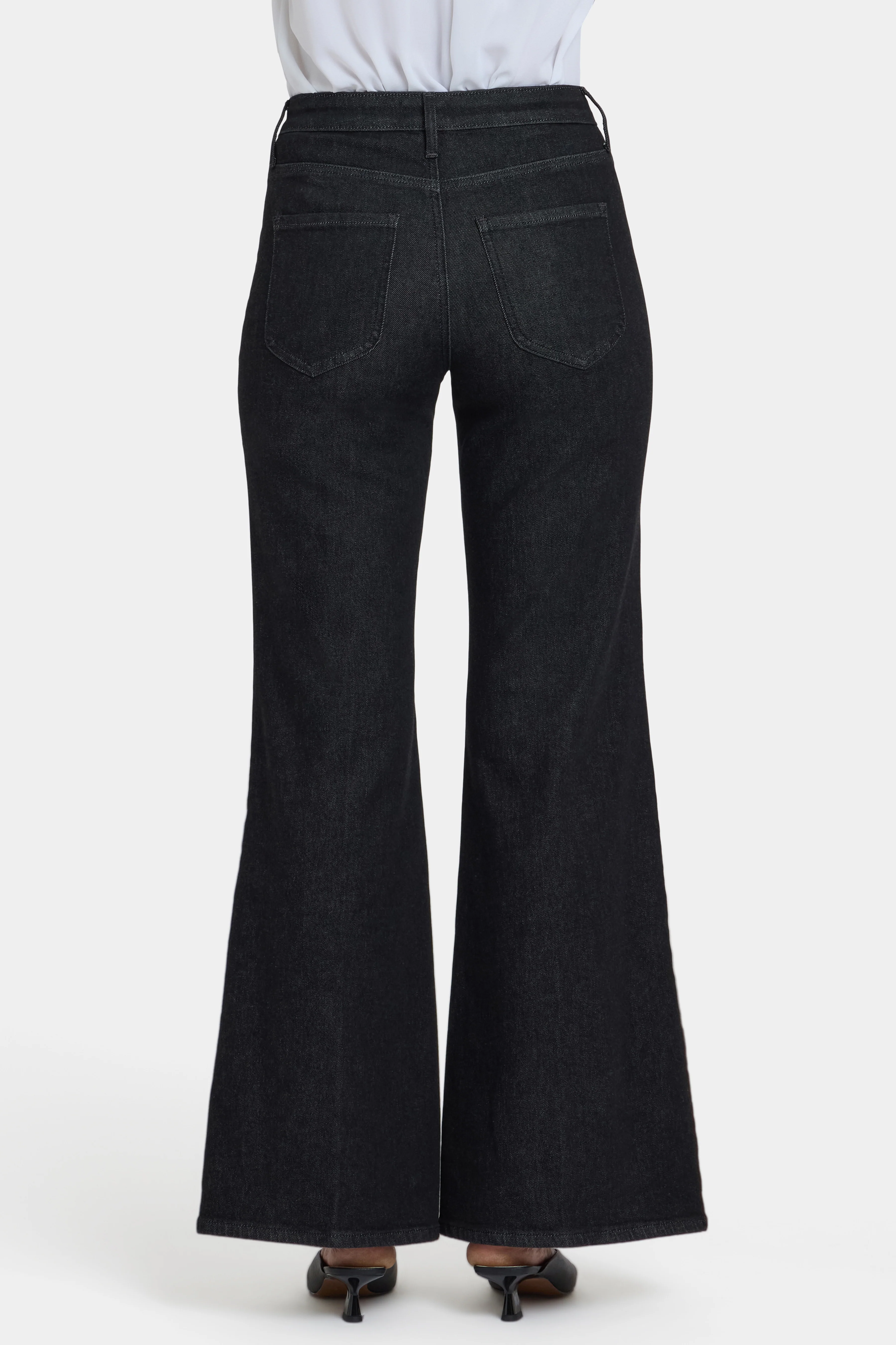 Mia Palazzo Jeans - Black Rinse - Image 3