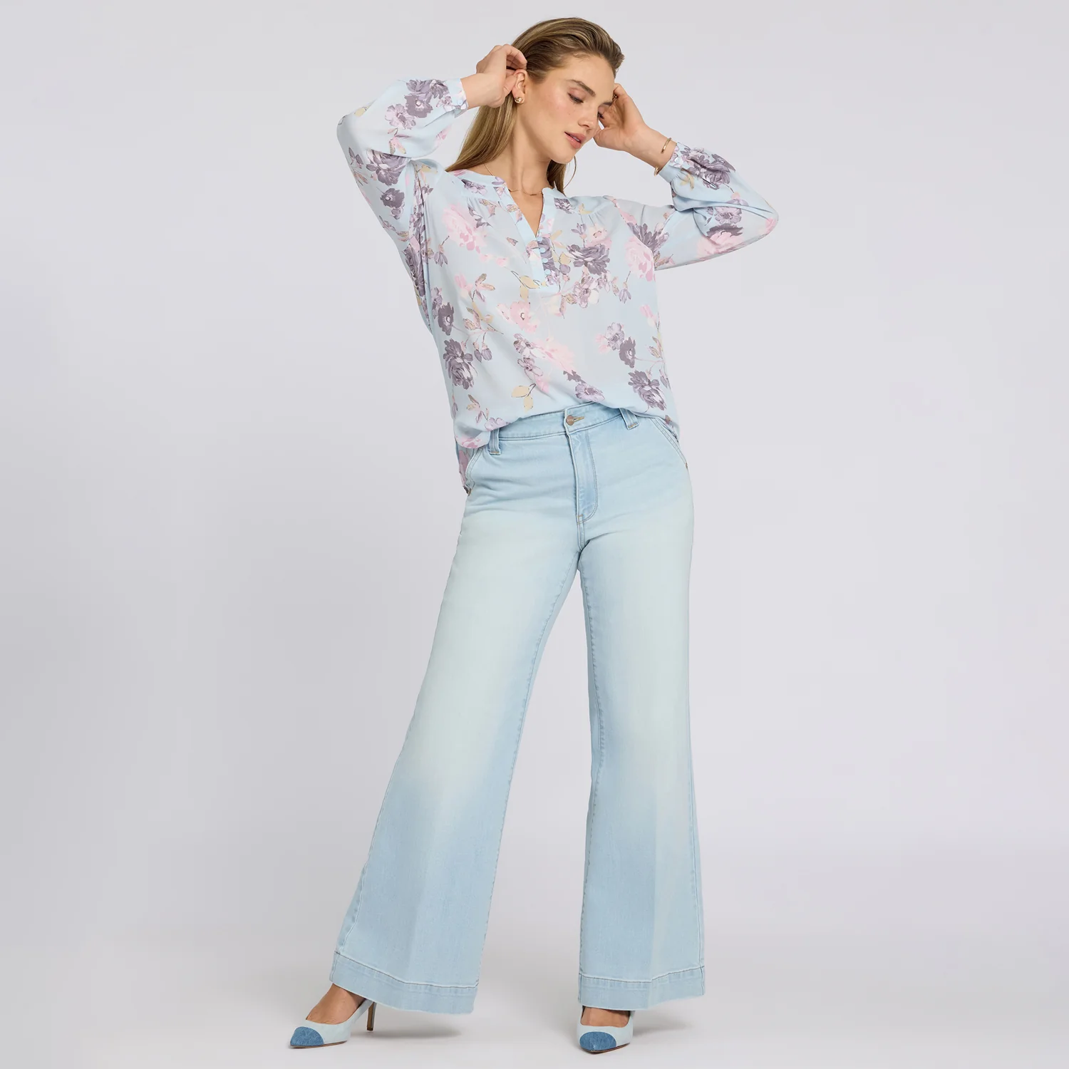 Mia Palazzo Jeans - Sky Valley - Image 6