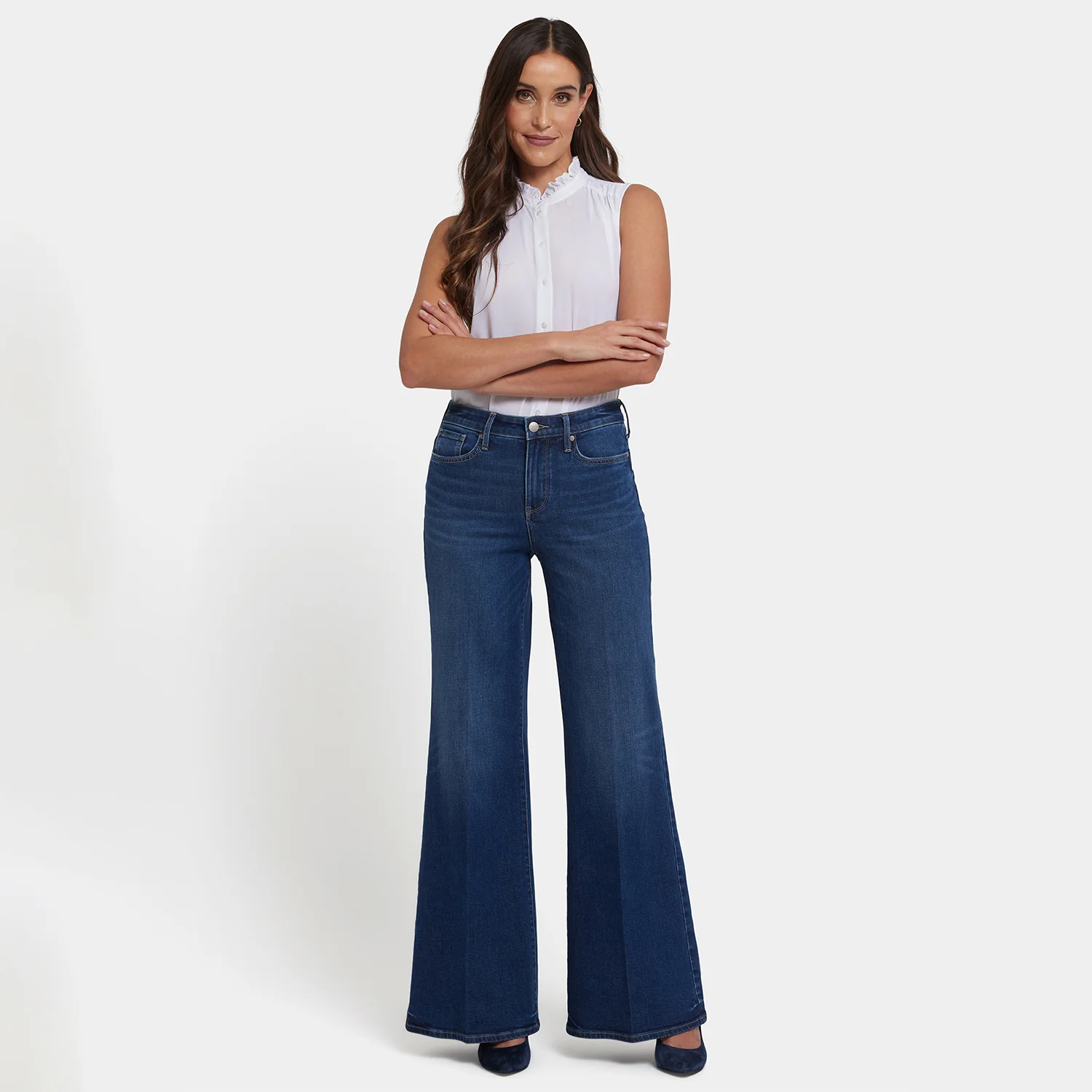 Mia Palazzo Jeans - Vintage Lapis - Image 6