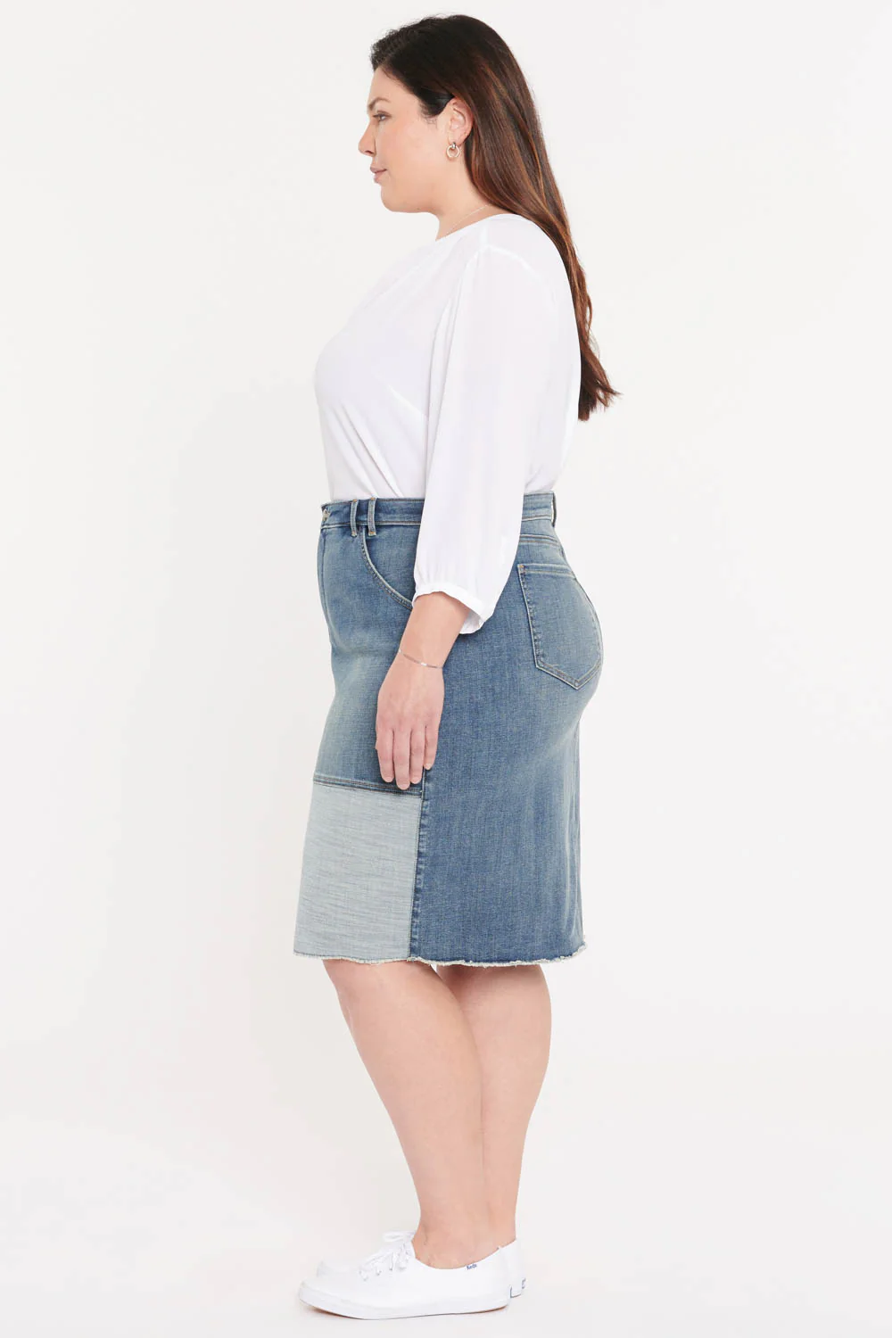 Midi Skirt In Plus Size - Clean Seline - Image 4
