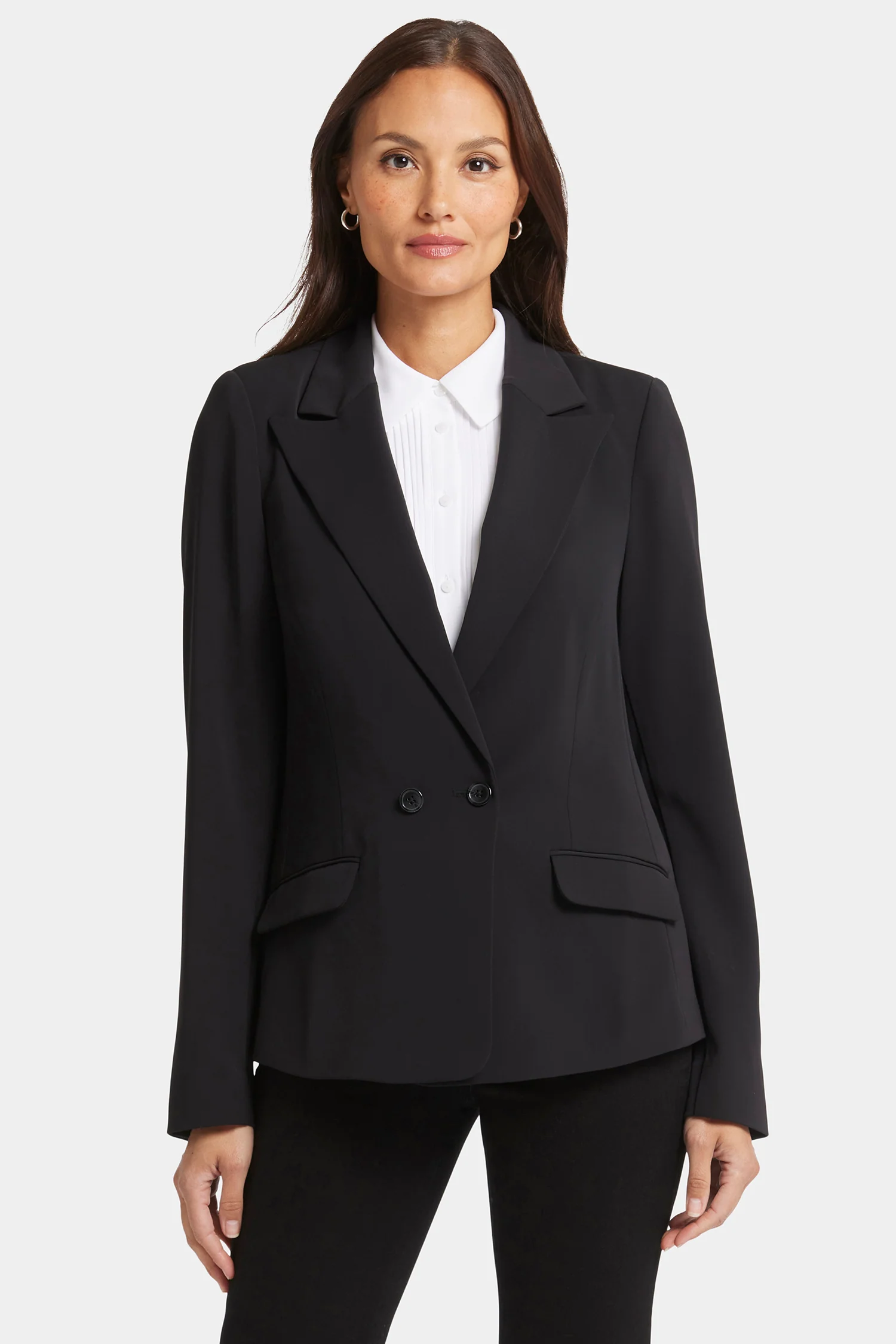 Modern Blazer Jacket - Black - Image 4